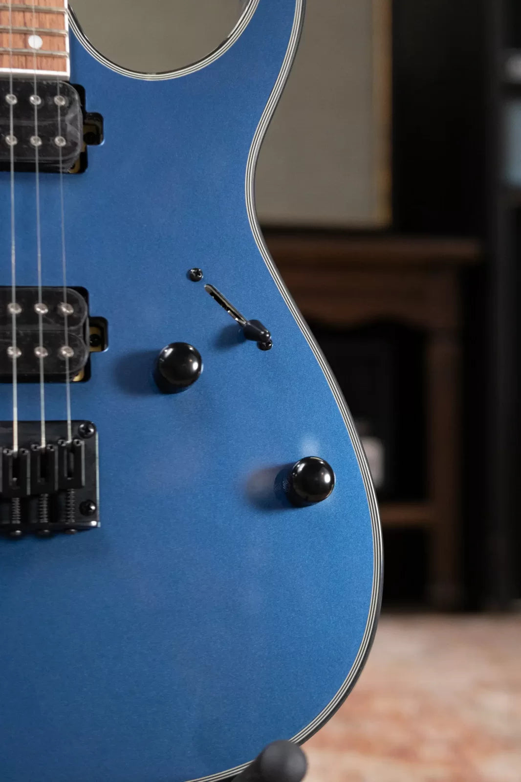 Ibanez RG421EXPBE Electric Guitar - Blue Metallic - Floor Model