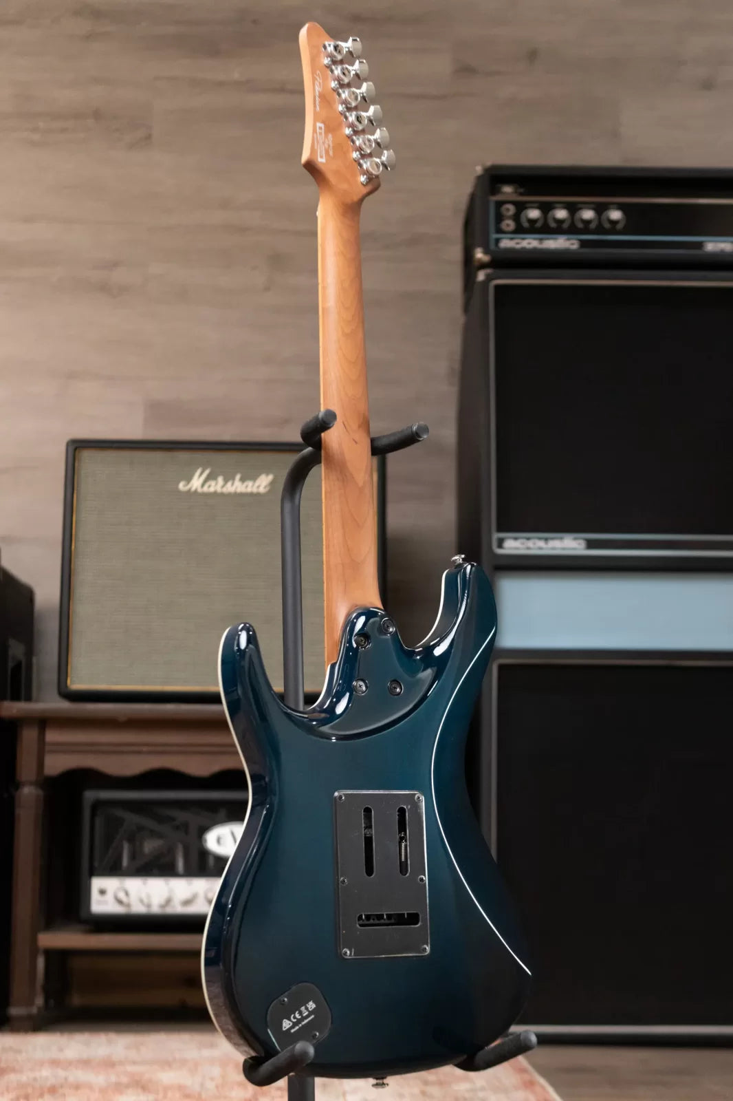 Ibanez AZ24P1QMDOB Electric Guitar - Deep Ocean Blonde