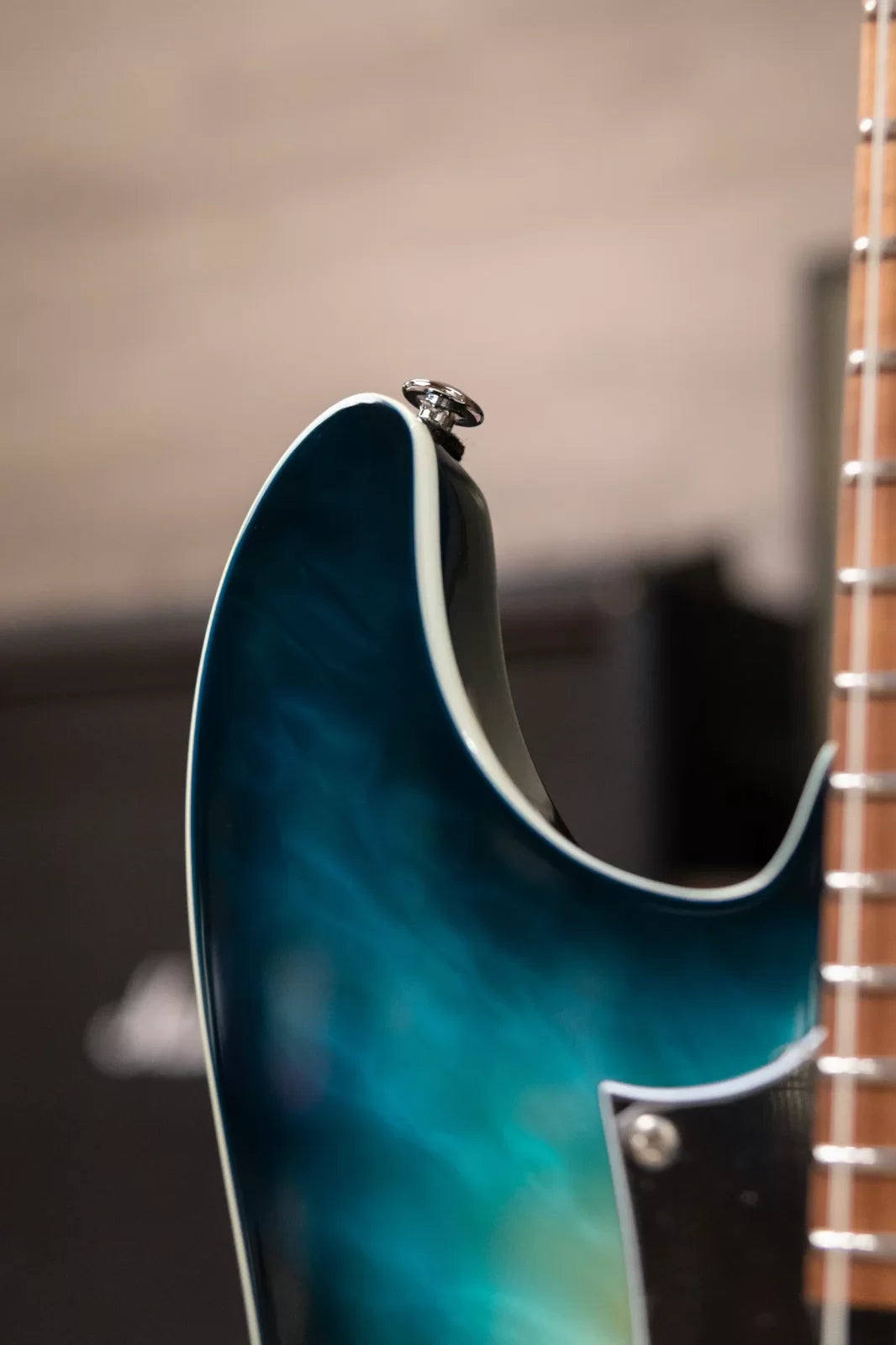 Ibanez AZ24P1QMDOB Electric Guitar - Deep Ocean Blonde