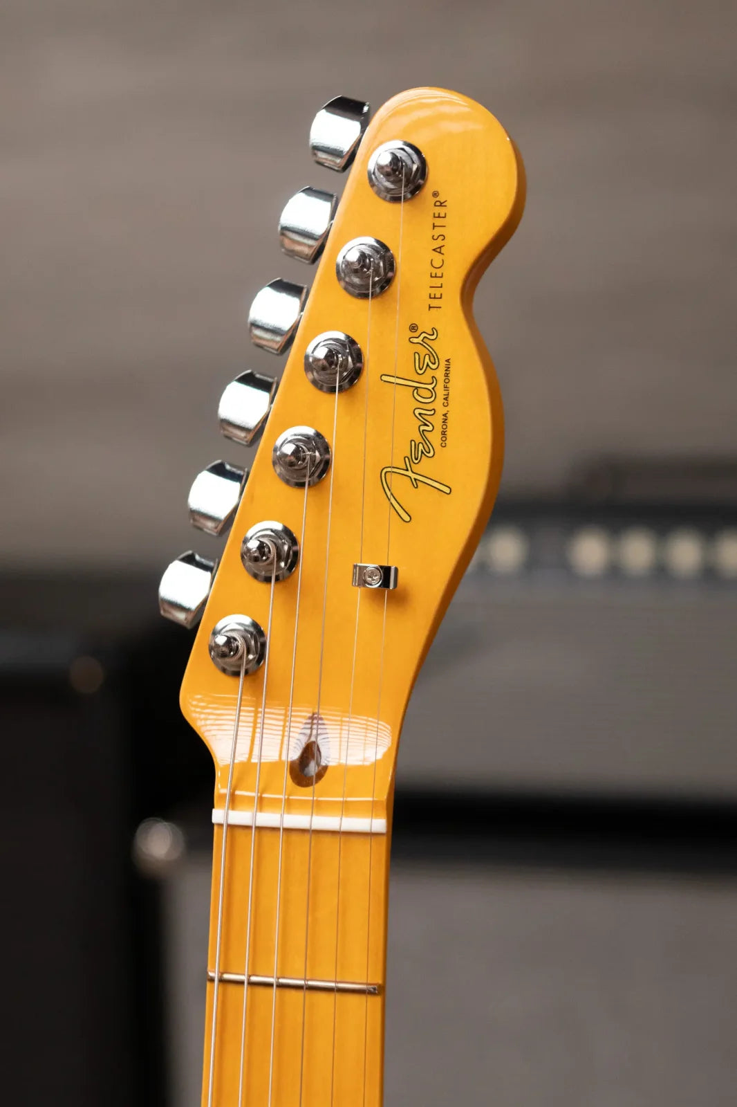 Fender American Professional II Telecaster Thinline - Transparent Surf Green with Hardshell Case