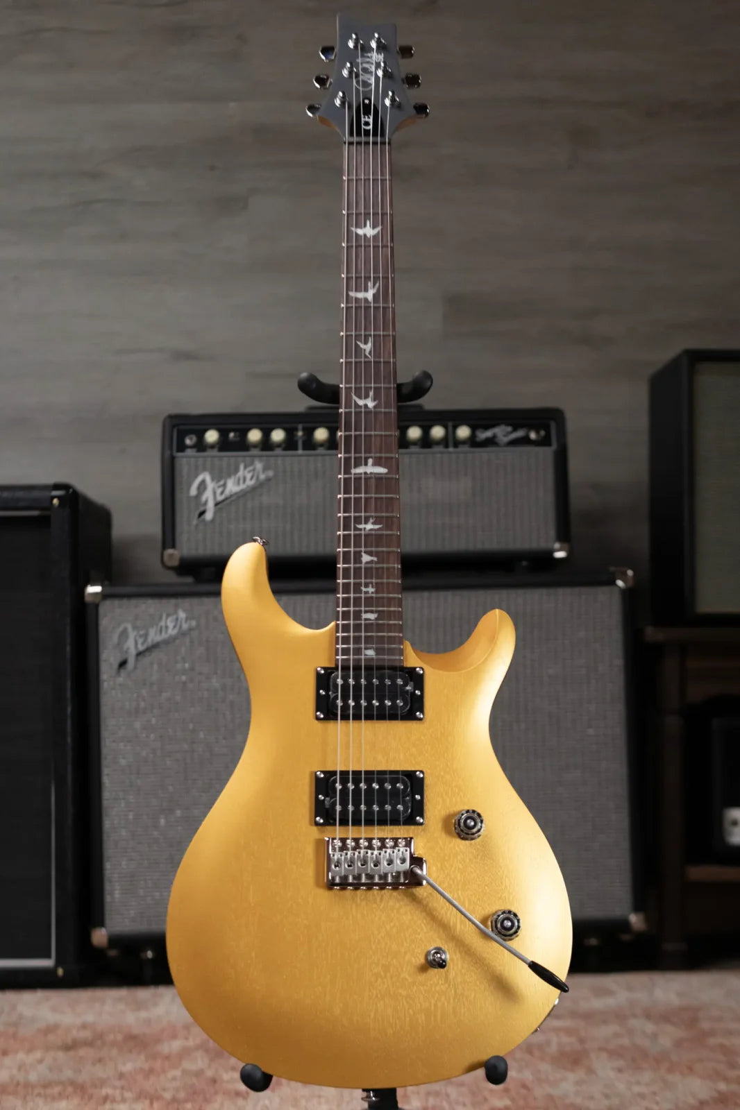 PRS SE CE 24 Standard Satin - Metallic Gold with Gig Bag
