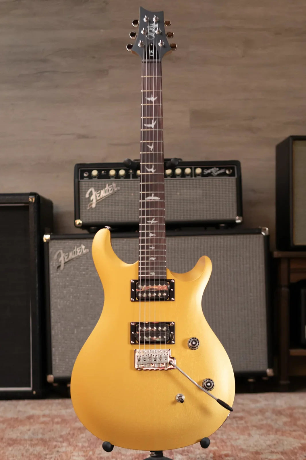 PRS SE CE 24 Standard Satin - Metallic Gold with Gig Bag