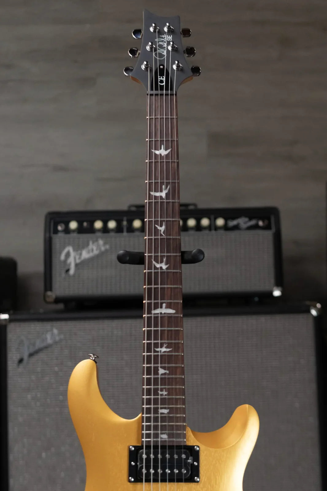 PRS SE CE 24 Standard Satin - Metallic Gold with Gig Bag