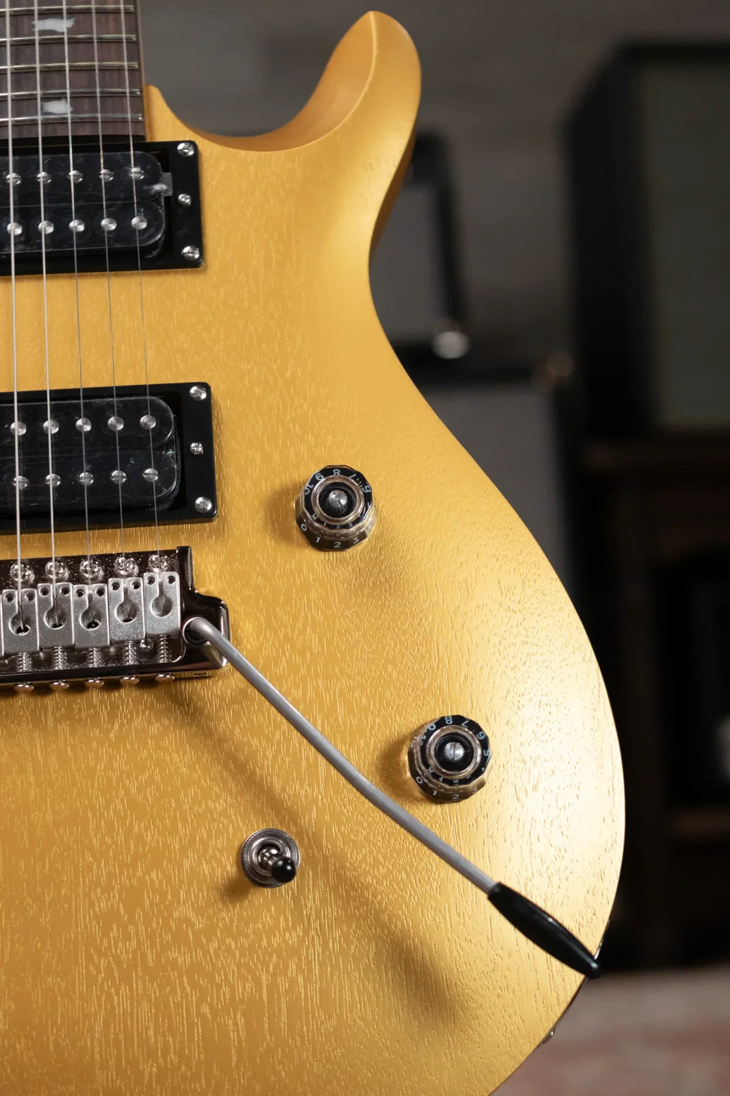 PRS SE CE 24 Standard Satin - Metallic Gold with Gig Bag