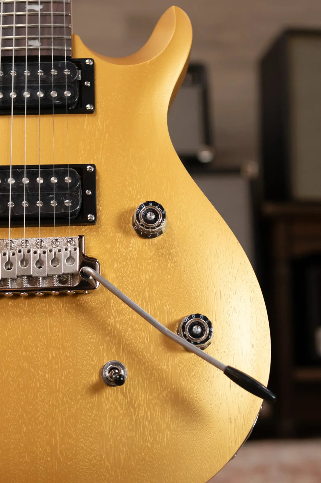 PRS SE CE 24 Standard Satin - Metallic Gold with Gig Bag