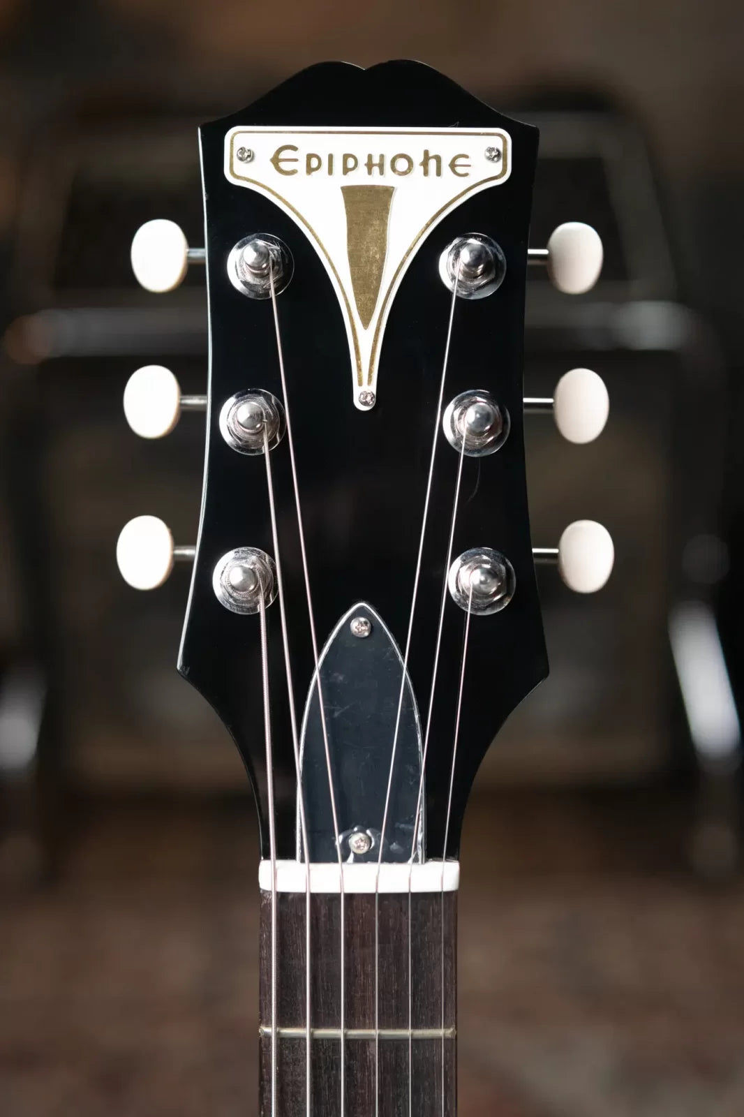Epiphone USA Coronet - Ebony with a Hardshell Case