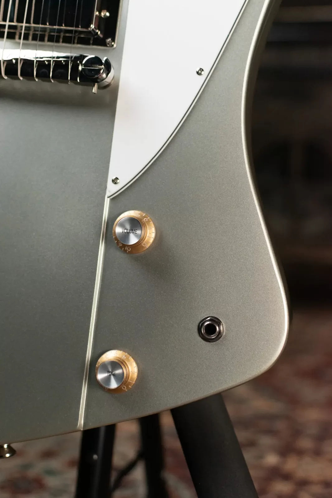 Epiphone 1963 Firebird I Electric Guitar - Silver Mist with Hardshell Case - Floor Model
