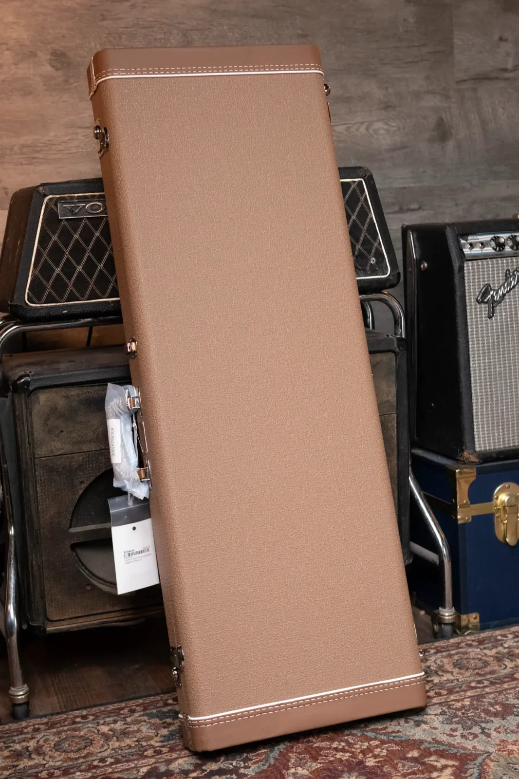 Fender Custom Shop Limited Edition Red Hot Hardtail Strat, 2A Flame Maple Neck and Fingerboard with Hardshell Case - Aged White Blonde