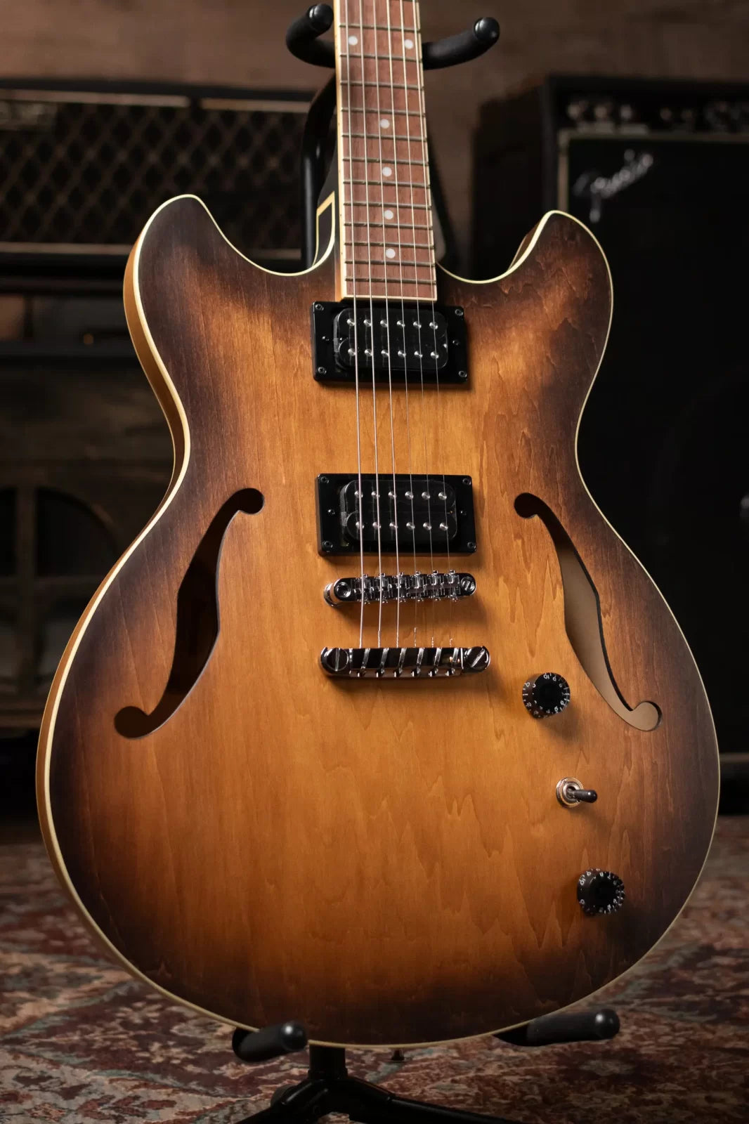 Ibanez AS53TF Artcore Semi-Hollowbody Electric Guitar - Tobacco Flat