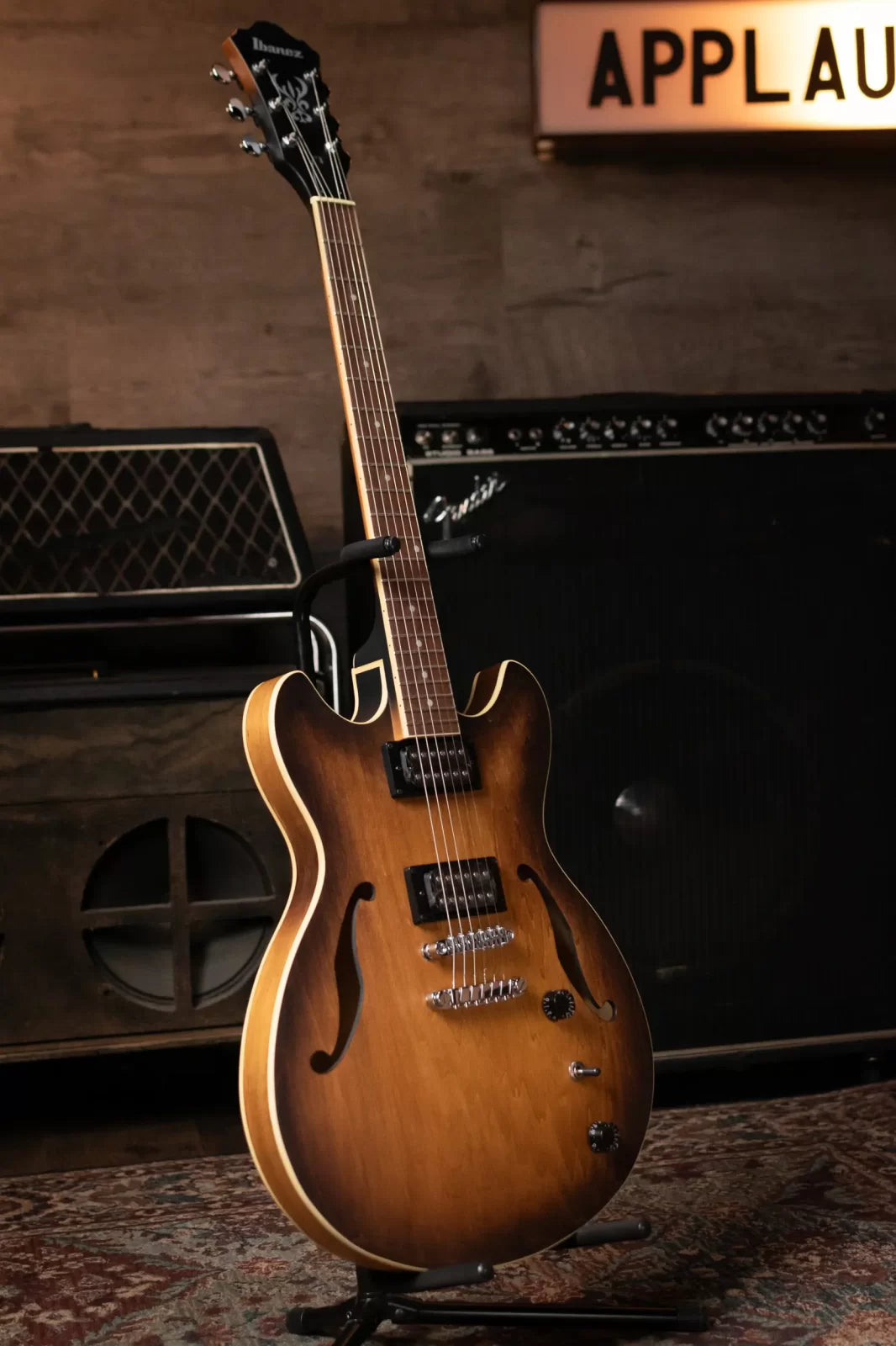 Ibanez AS53TF Artcore Semi-Hollowbody Electric Guitar - Tobacco Flat