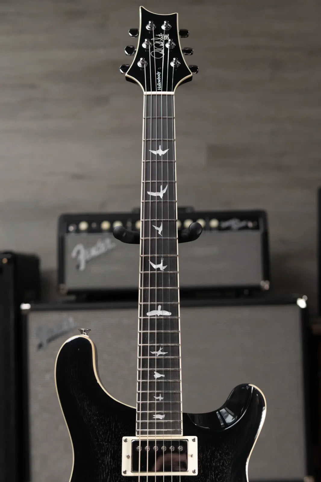 PRS SE Hollowbody Standard - Dog Hair Smokeburst with Hardshell Case