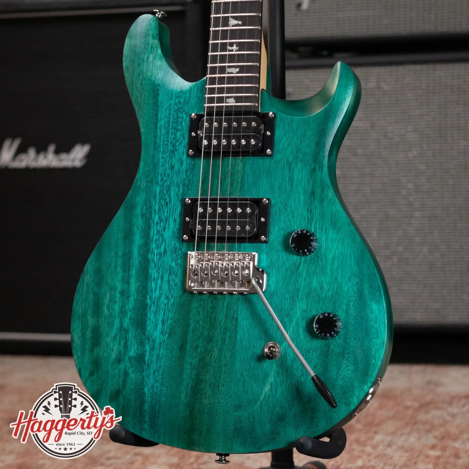 PRS SE CE 24 Standard Satin - Turquoise with Gig Bag