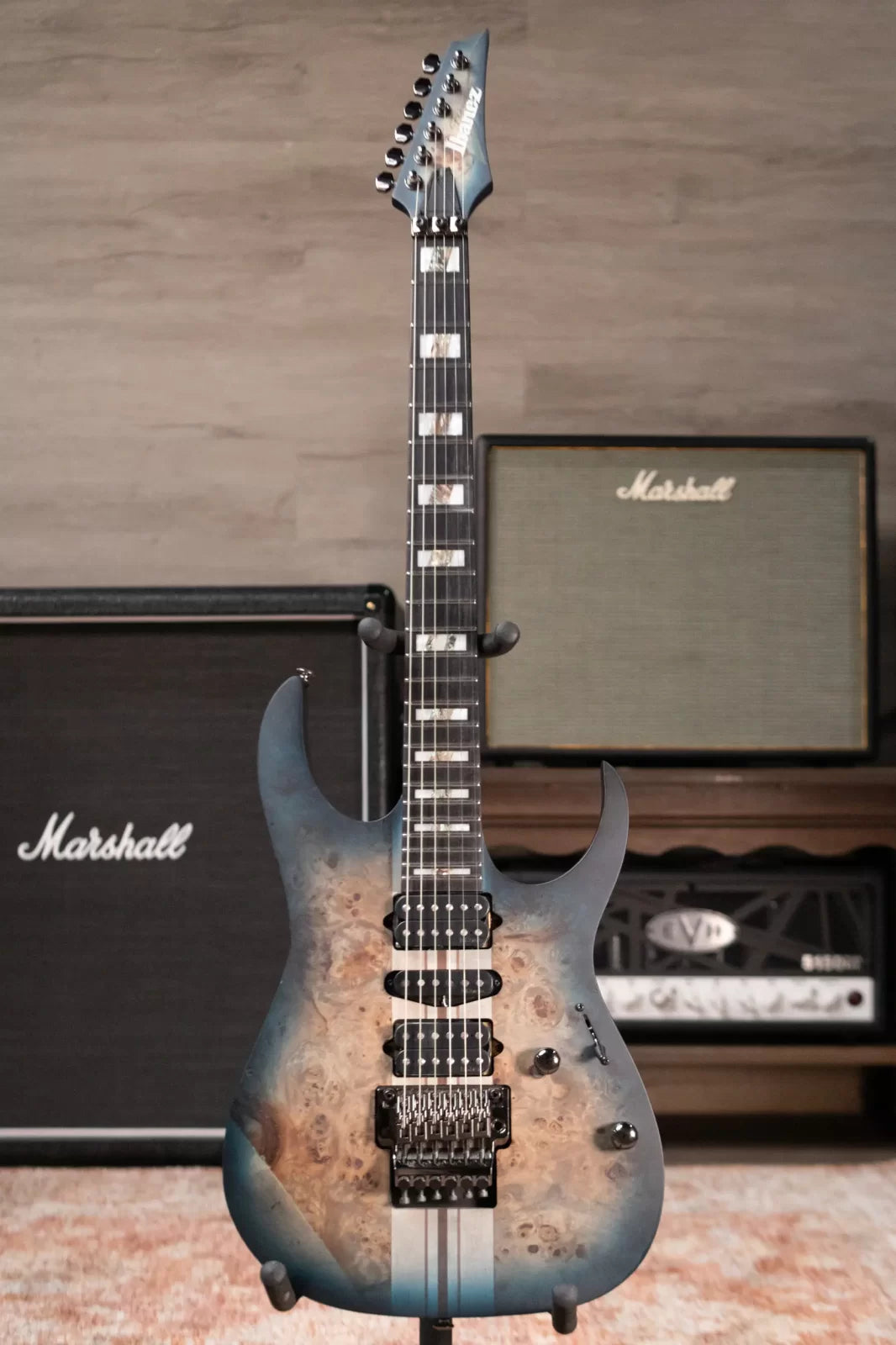 Ibanez RGT1270PBCTF Electric Guitar - Blue Starburst Flat with Gig Bag