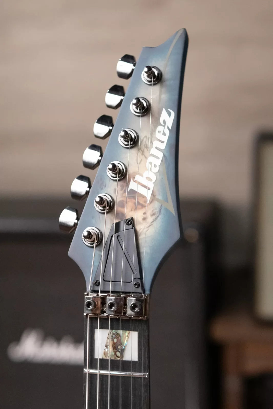 Ibanez RGT1270PBCTF Electric Guitar - Blue Starburst Flat with Gig Bag