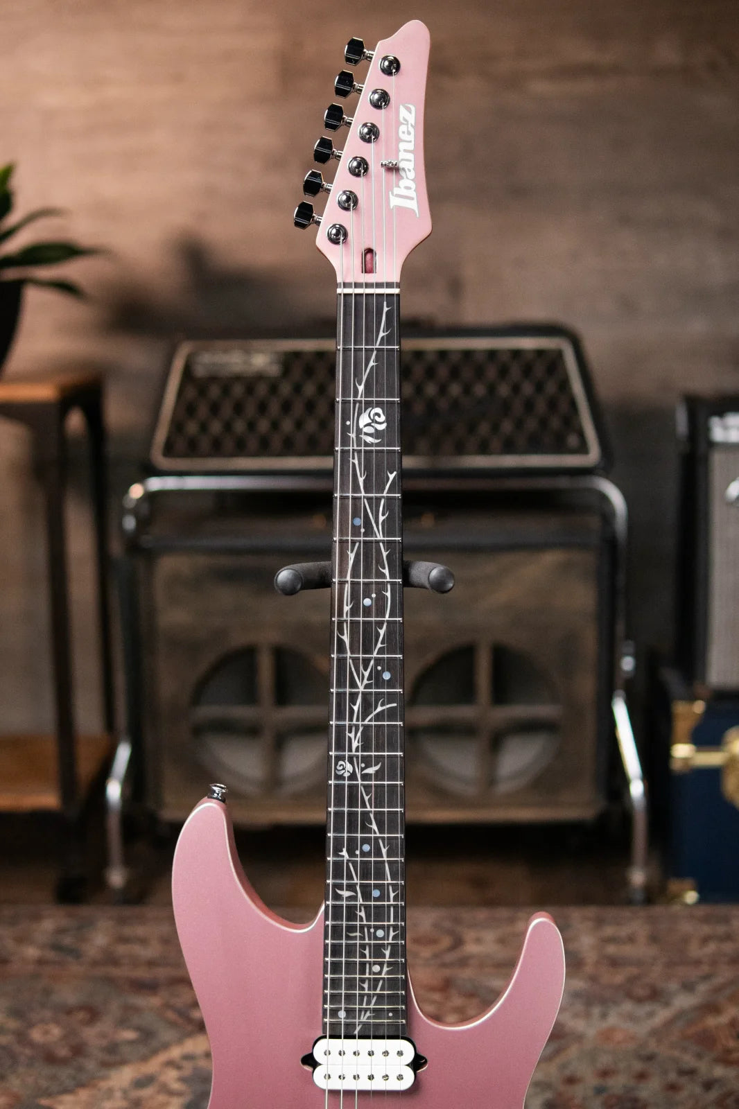 Ibanez TOD10MM Tim Henson Signature Electric Guitar - Metallic Mauve with Gig Bag