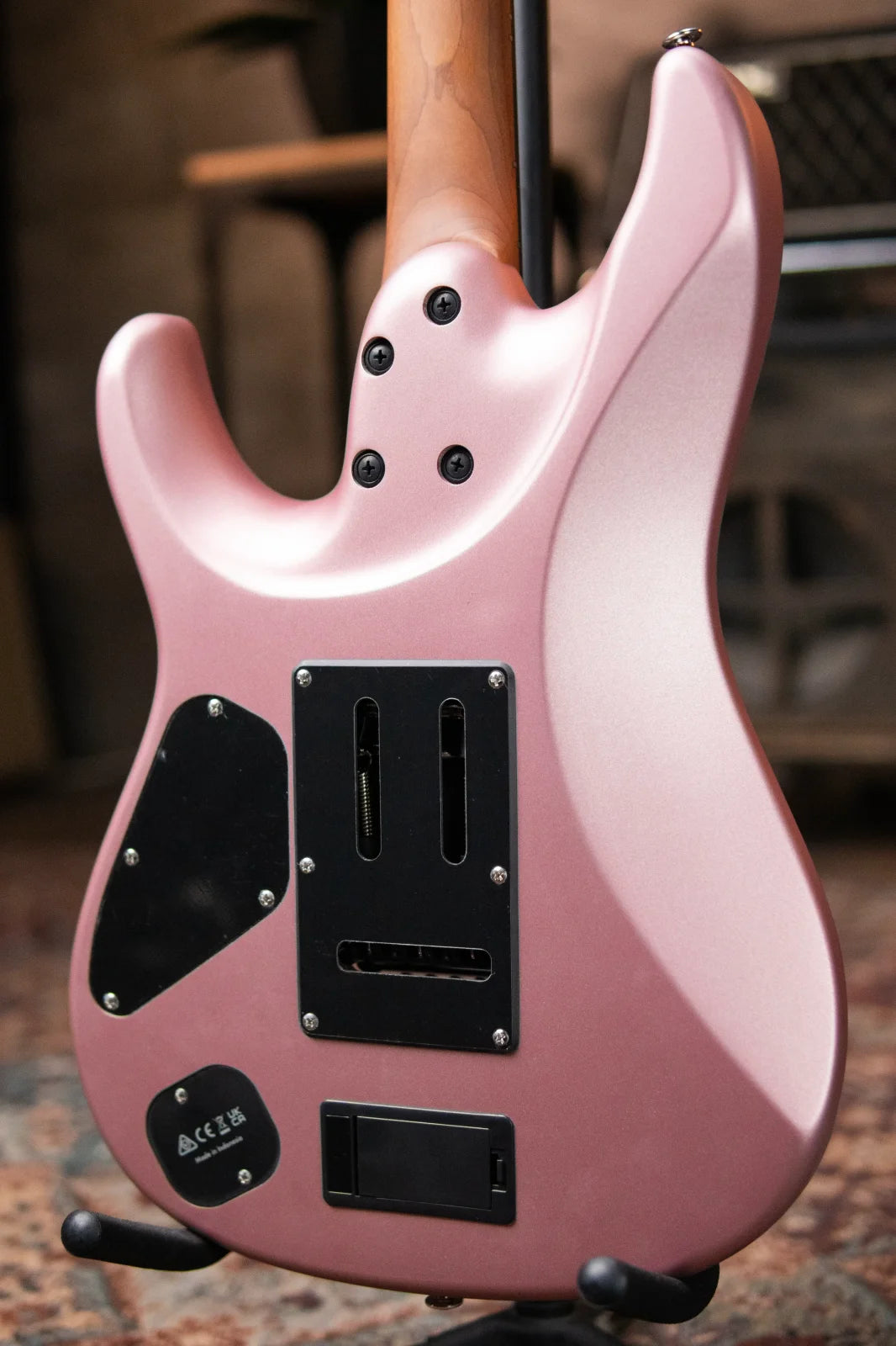Ibanez TOD10MM Tim Henson Signature Electric Guitar - Metallic Mauve with Gig Bag