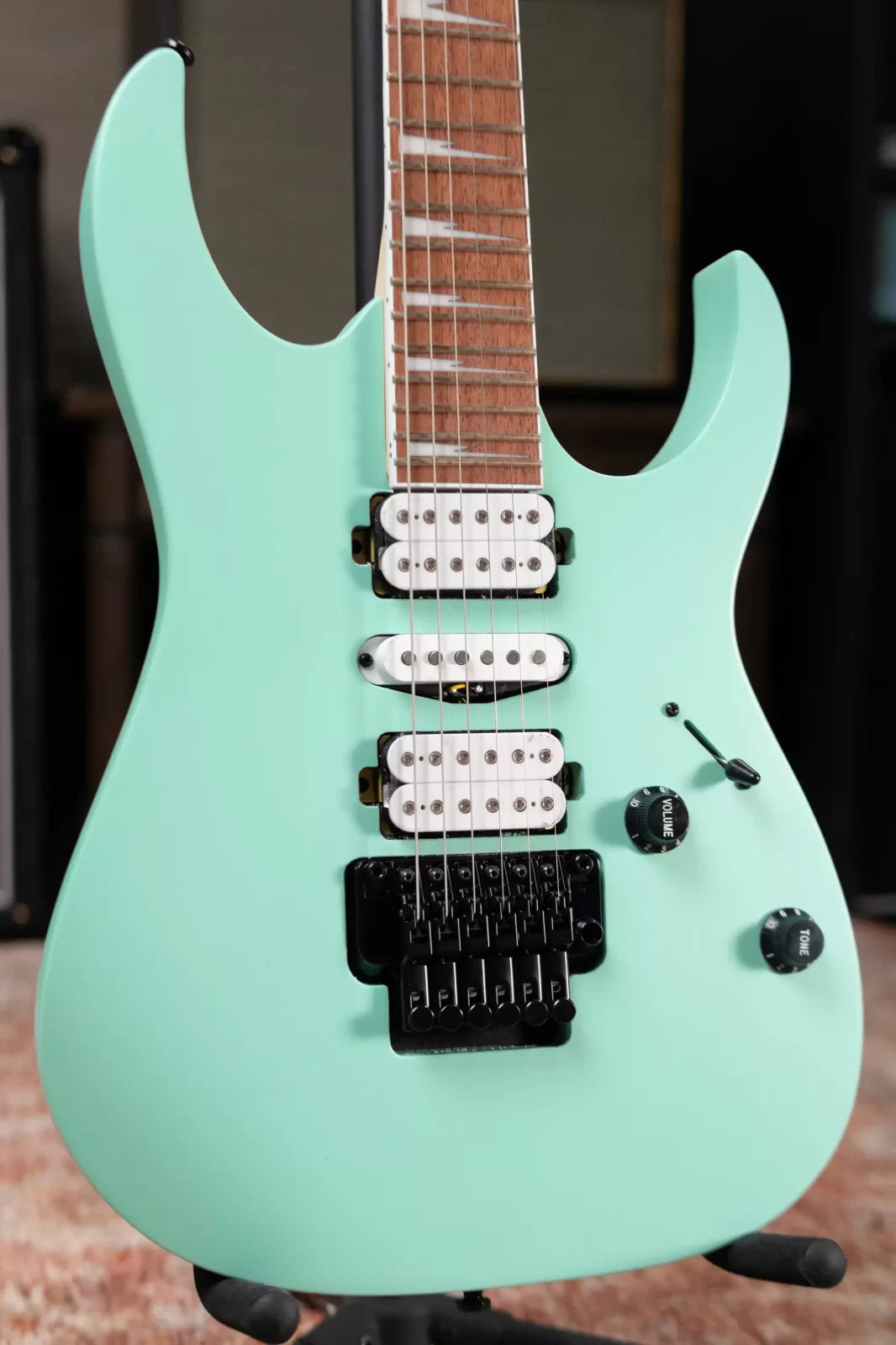 Ibanez RG470DXSFM Electric Guitar - Sea Foam Green Matte