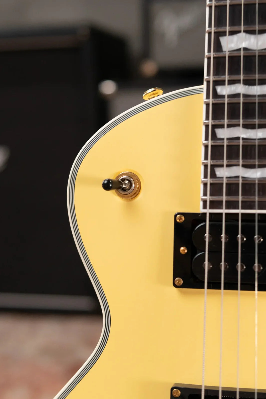 ESP LTD EC-1000T CTM Electric Guitar - Vintage Gold Satin