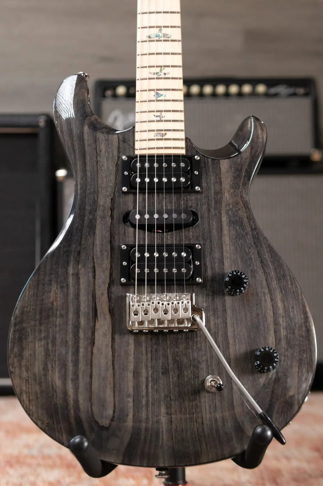 PRS SE Swamp Ash Special Electric Guitar - Charcoal with Gig Bag