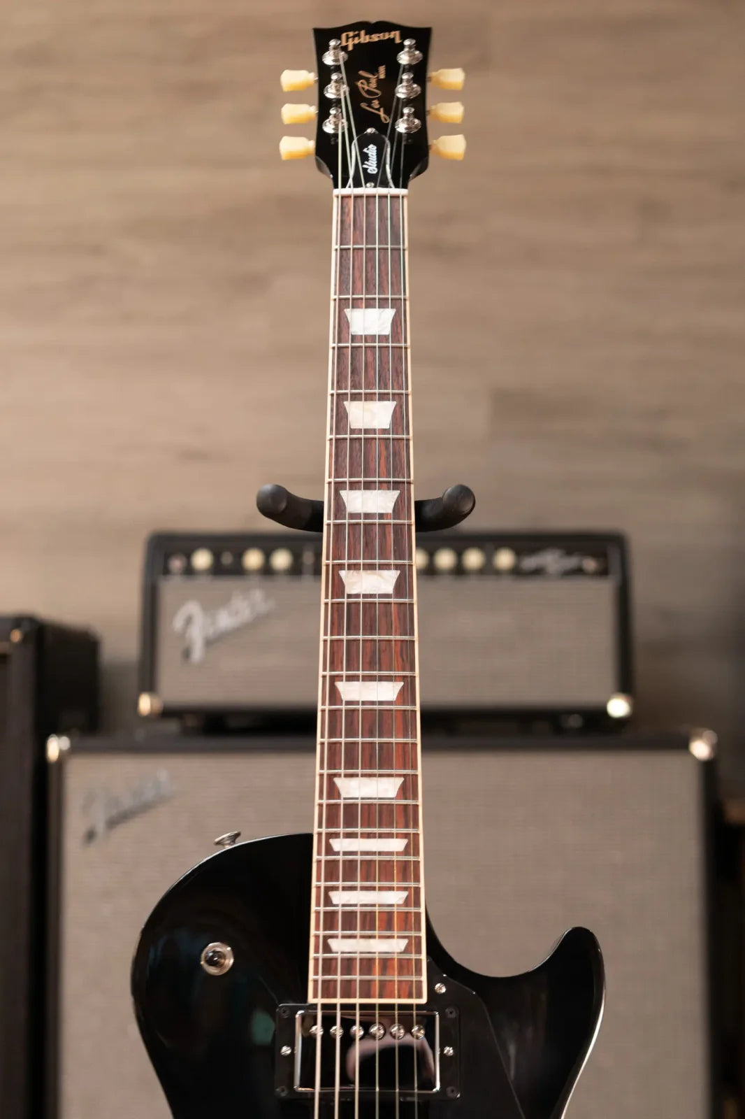 Gibson Les Paul Studio Electric Guitar - Ebony with Gig Bag