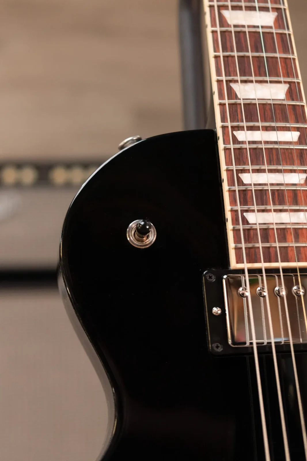 Gibson Les Paul Studio Electric Guitar - Ebony with Gig Bag