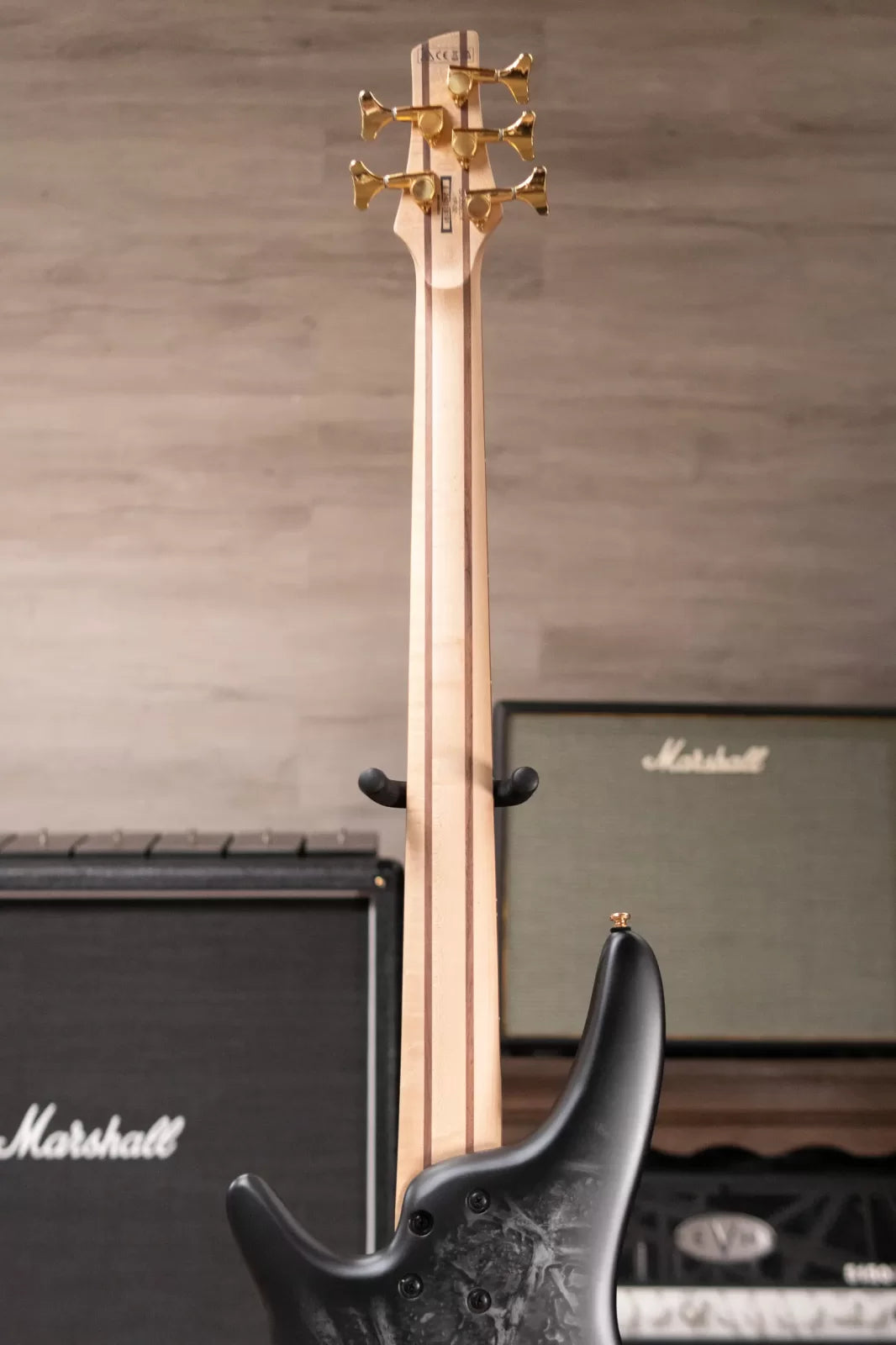 Ibanez SR305EDXBZM 5-String Electric Bass - Black Ice Frozen Matte