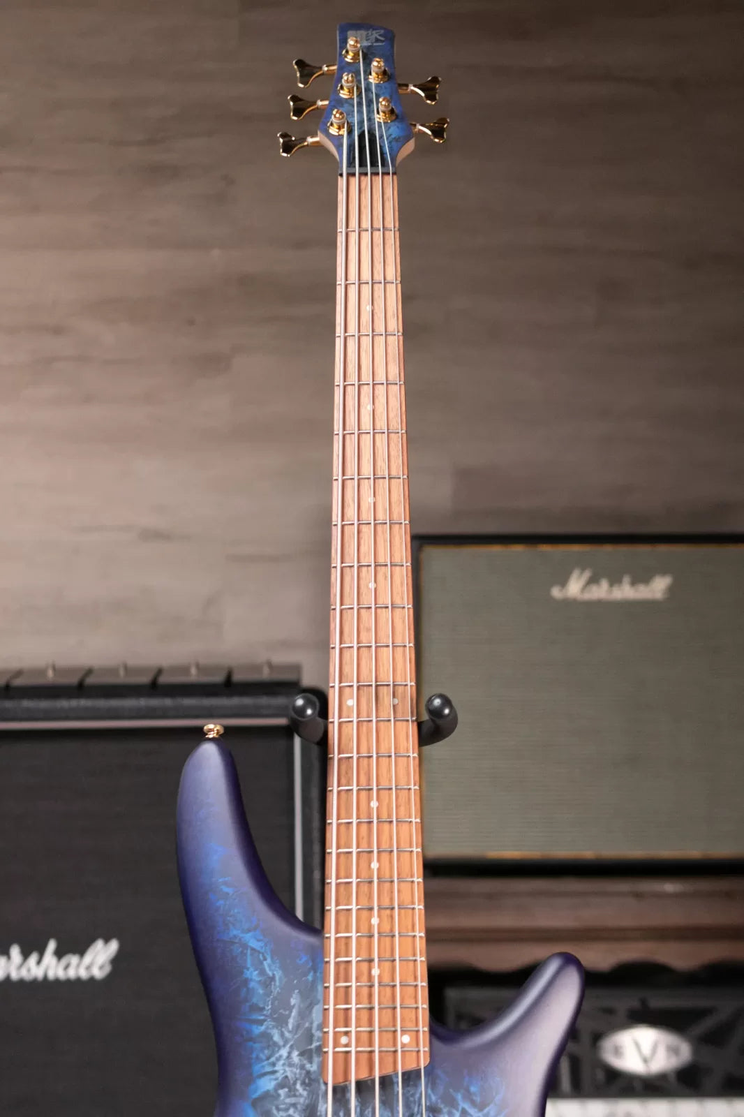 Ibanez SR305EDXCZM 5-String Electric Bass - Cosmic Blue Frozen Matte