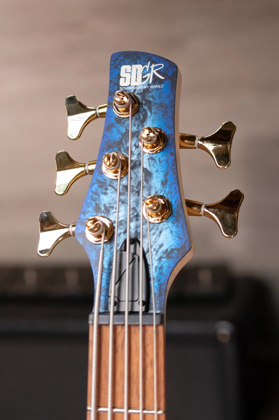 Ibanez SR305EDXCZM 5-String Electric Bass - Cosmic Blue Frozen Matte