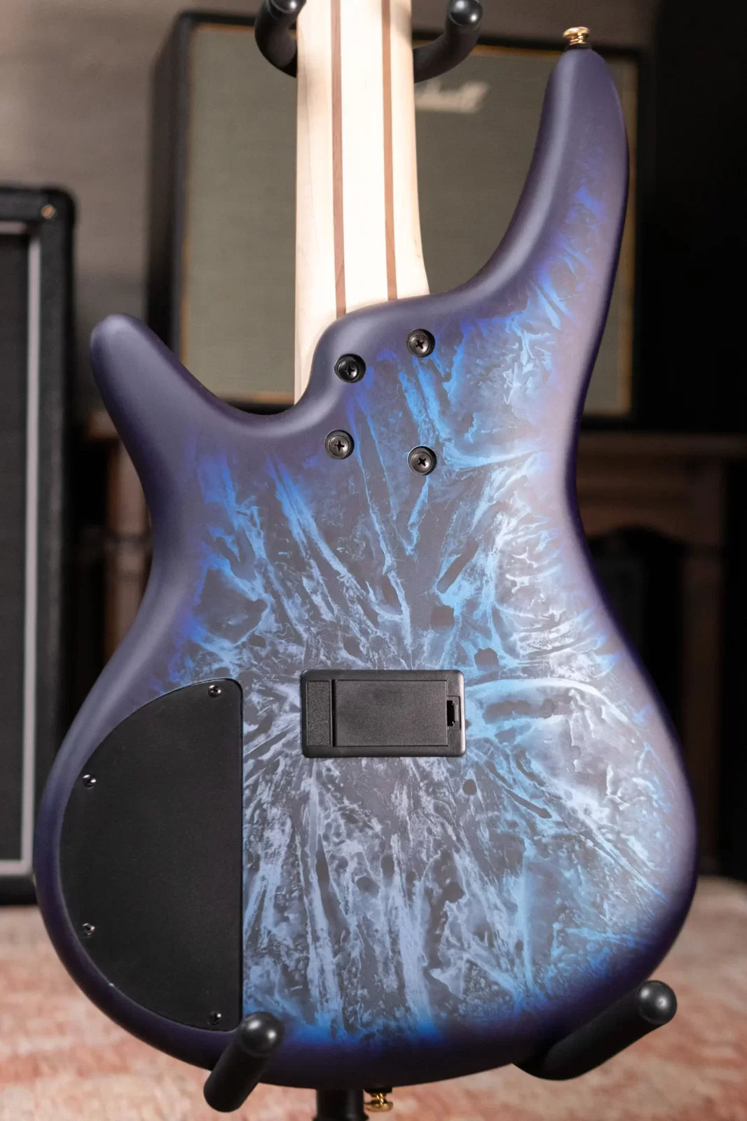 Ibanez SR305EDXCZM 5-String Electric Bass - Cosmic Blue Frozen Matte