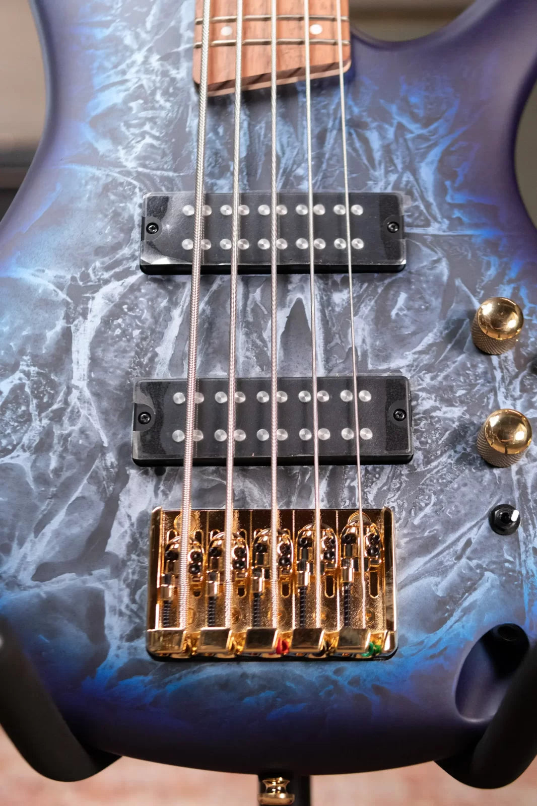 Ibanez SR305EDXCZM 5-String Electric Bass - Cosmic Blue Frozen Matte