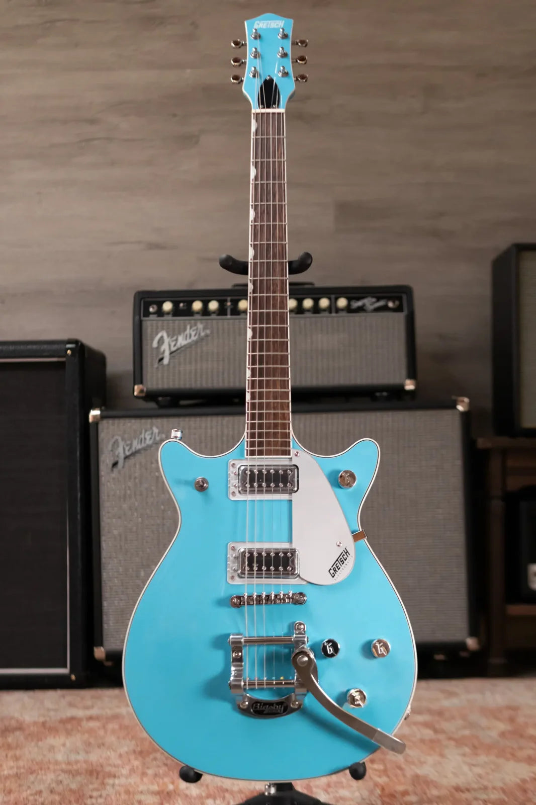 Gretsch G5232T Electromatic Double Jet FT Electric Guitar with Bigsby - Kailani Blue
