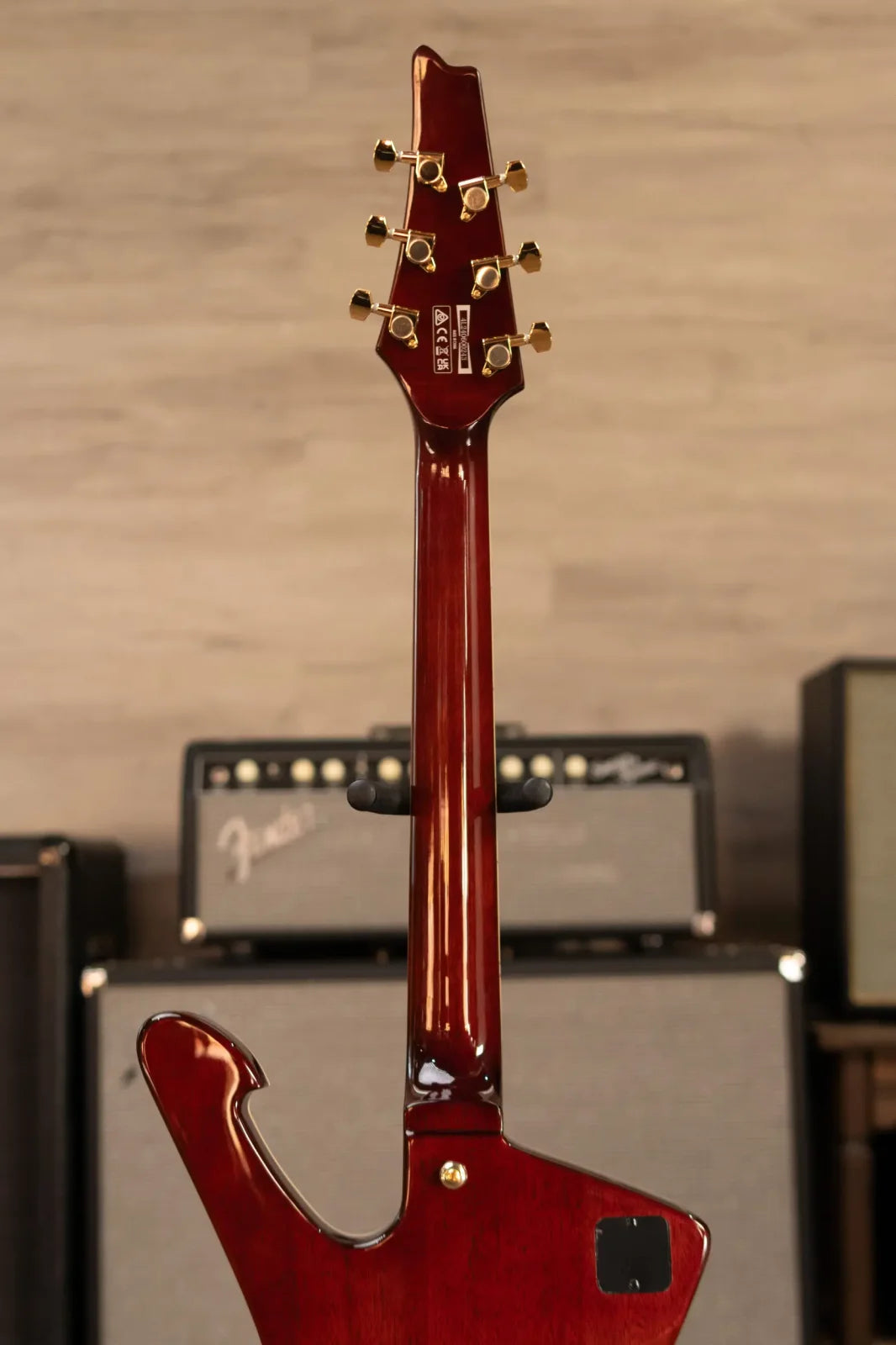 Ibanez Iceman IC420FMVLS Electric Guitar - Violin Sunburst