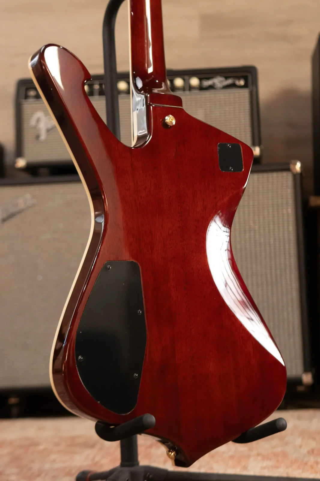 Ibanez Iceman IC420FMVLS Electric Guitar - Violin Sunburst