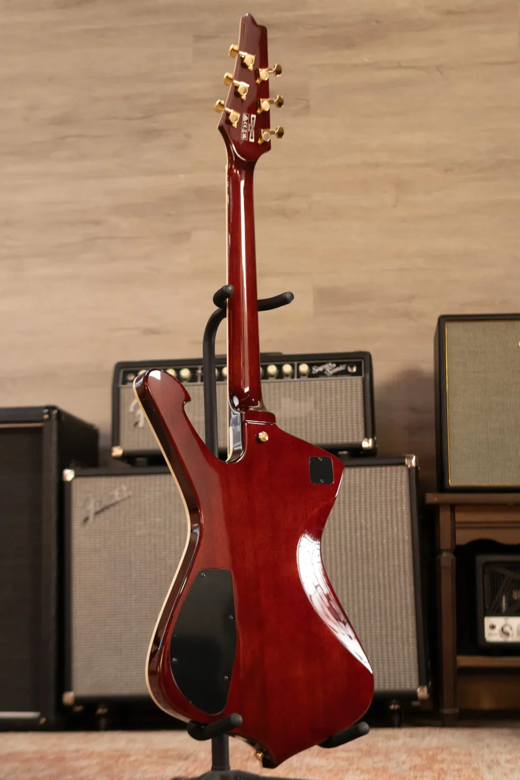 Ibanez Iceman IC420FMVLS Electric Guitar - Violin Sunburst