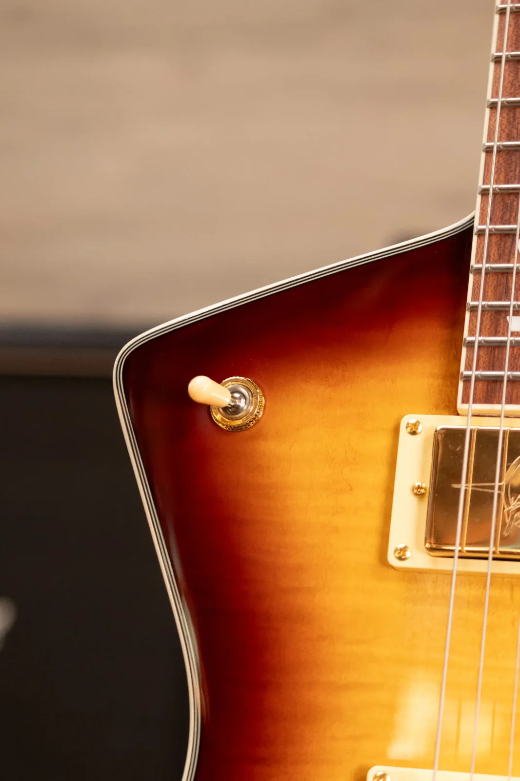 Ibanez Iceman IC420FMVLS Electric Guitar - Violin Sunburst