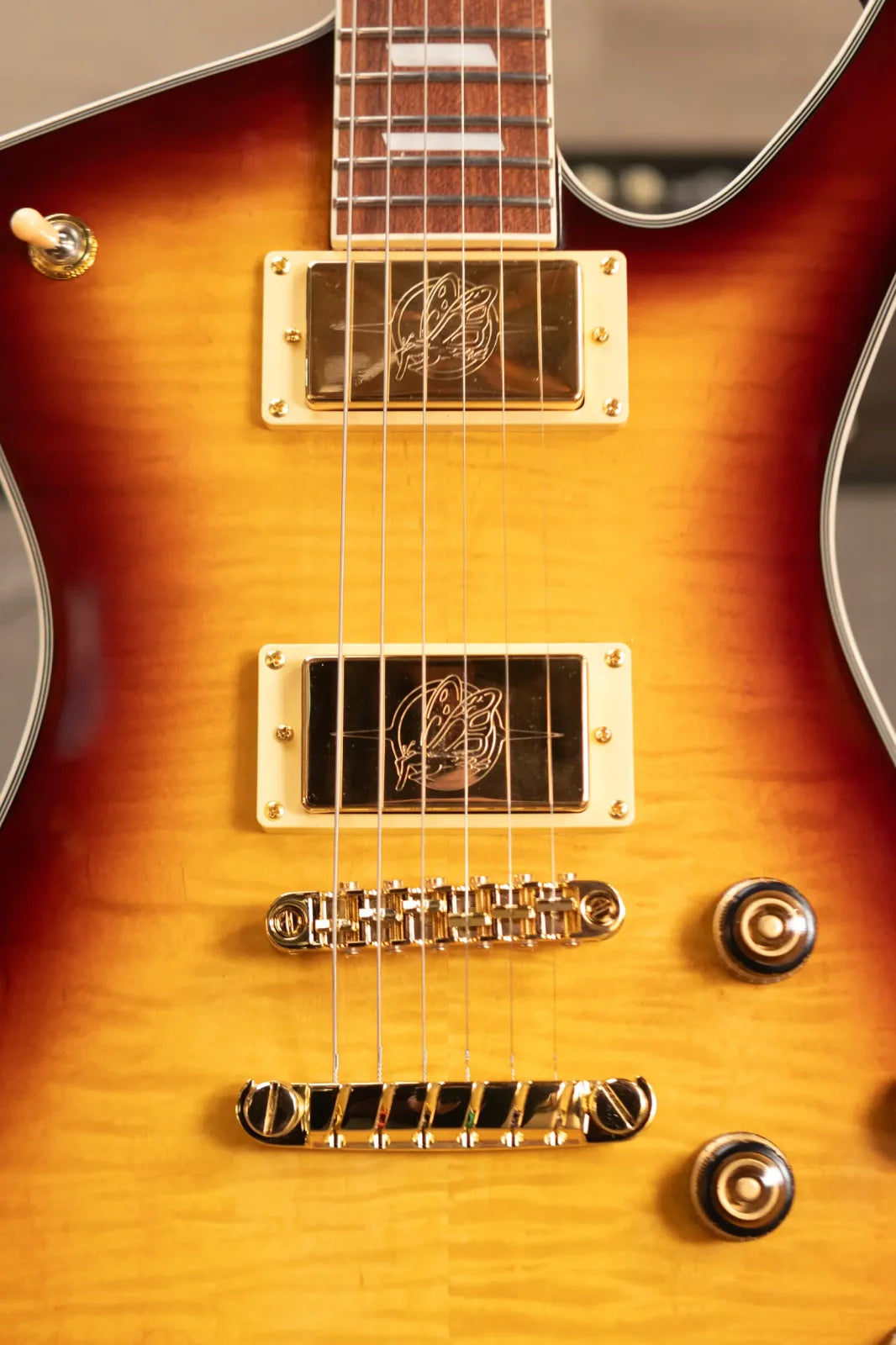 Ibanez Iceman IC420FMVLS Electric Guitar - Violin Sunburst