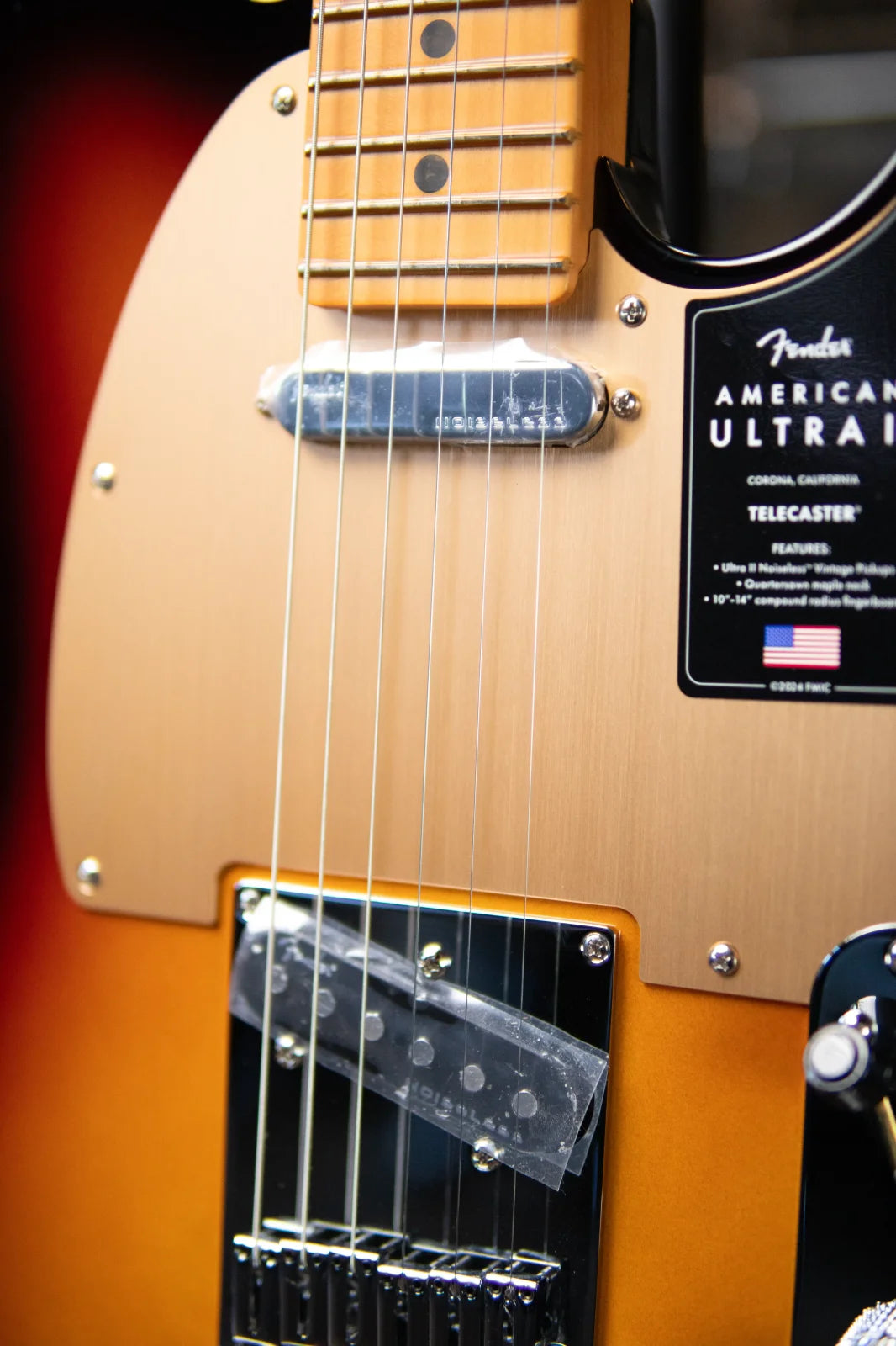 Fender American Ultra II Telecaster - Ultraburst with Hardshell Case