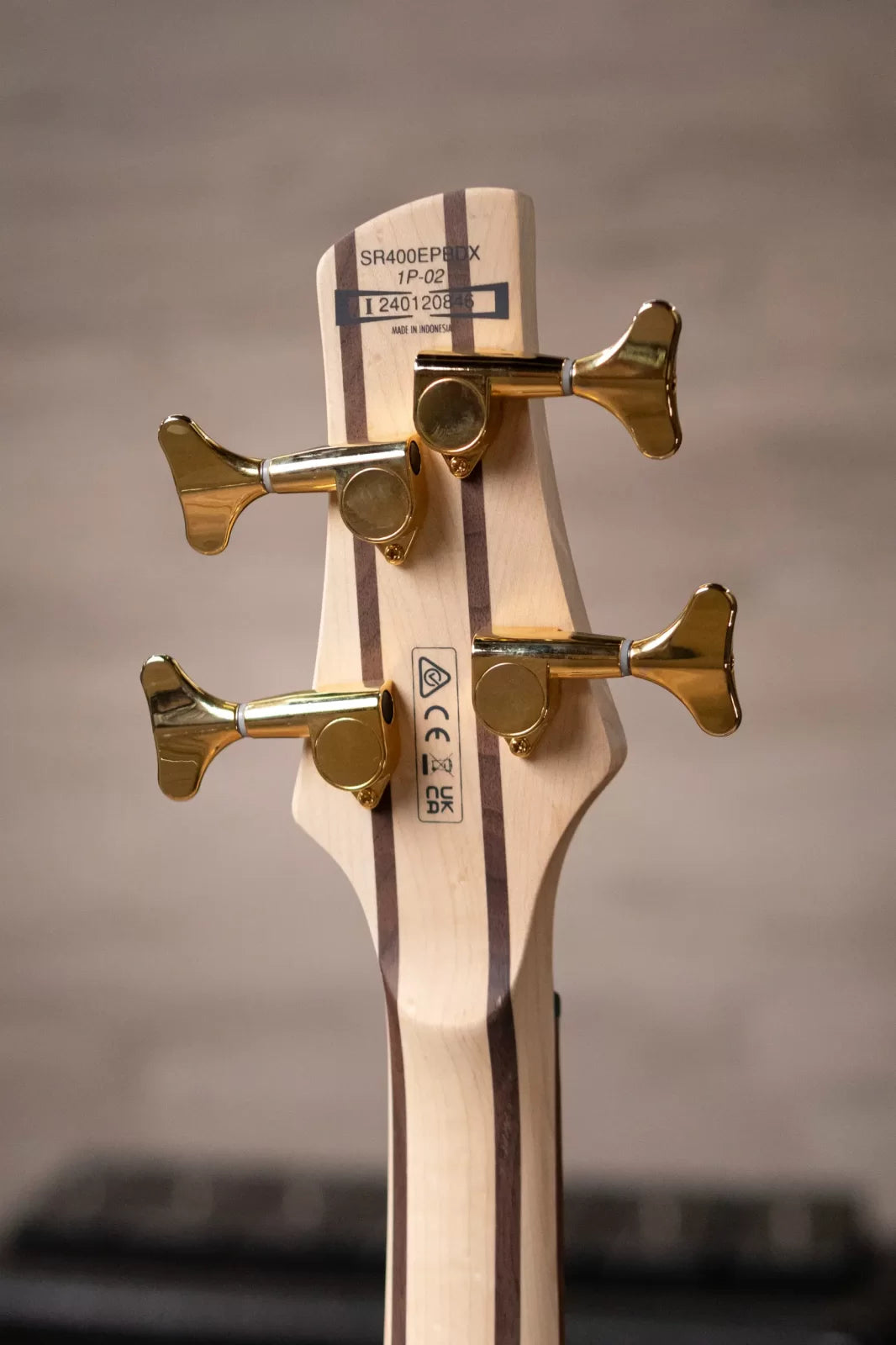 Ibanez SR400EPBDXMGU 4-String Electric Bass - Mars Gold Metallic Burst