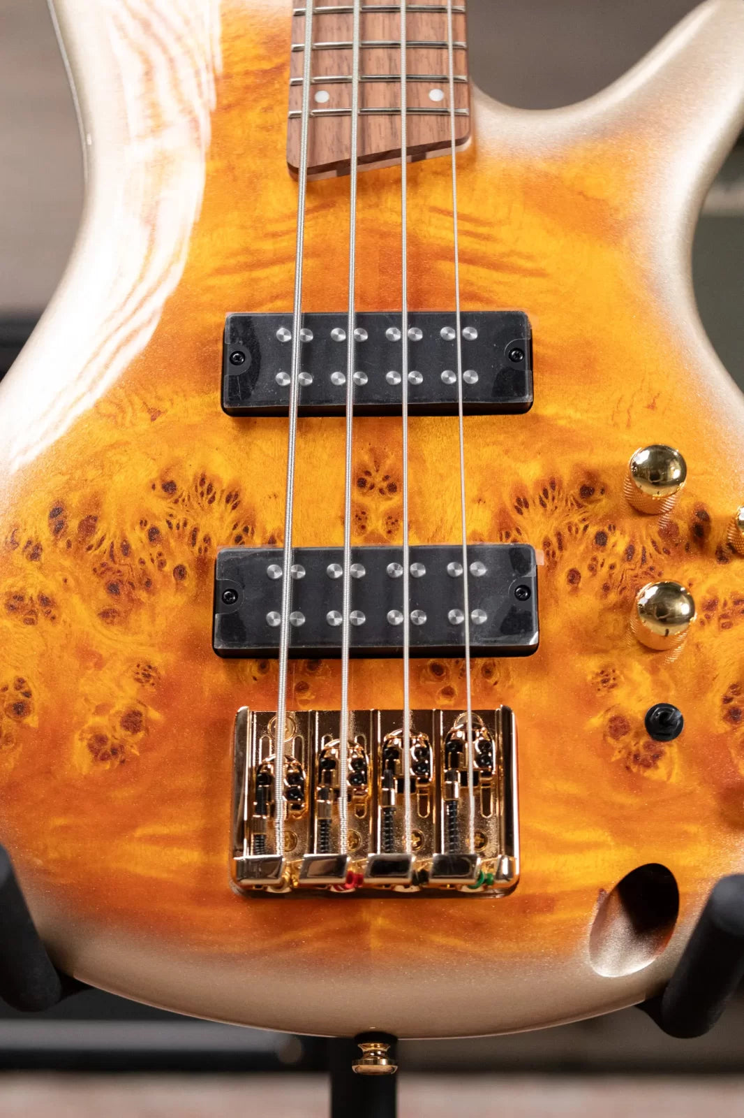 Ibanez SR400EPBDXMGU 4-String Electric Bass - Mars Gold Metallic Burst