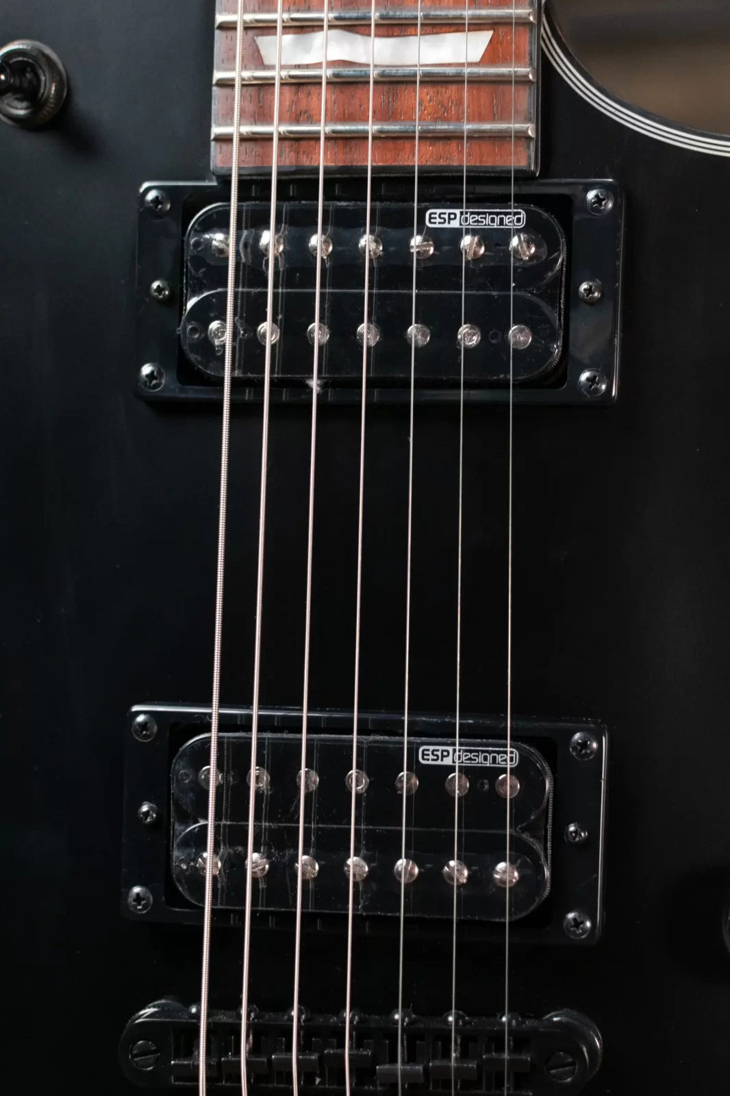 ESP LTD EC-257 Electric Guitar, Black Satin