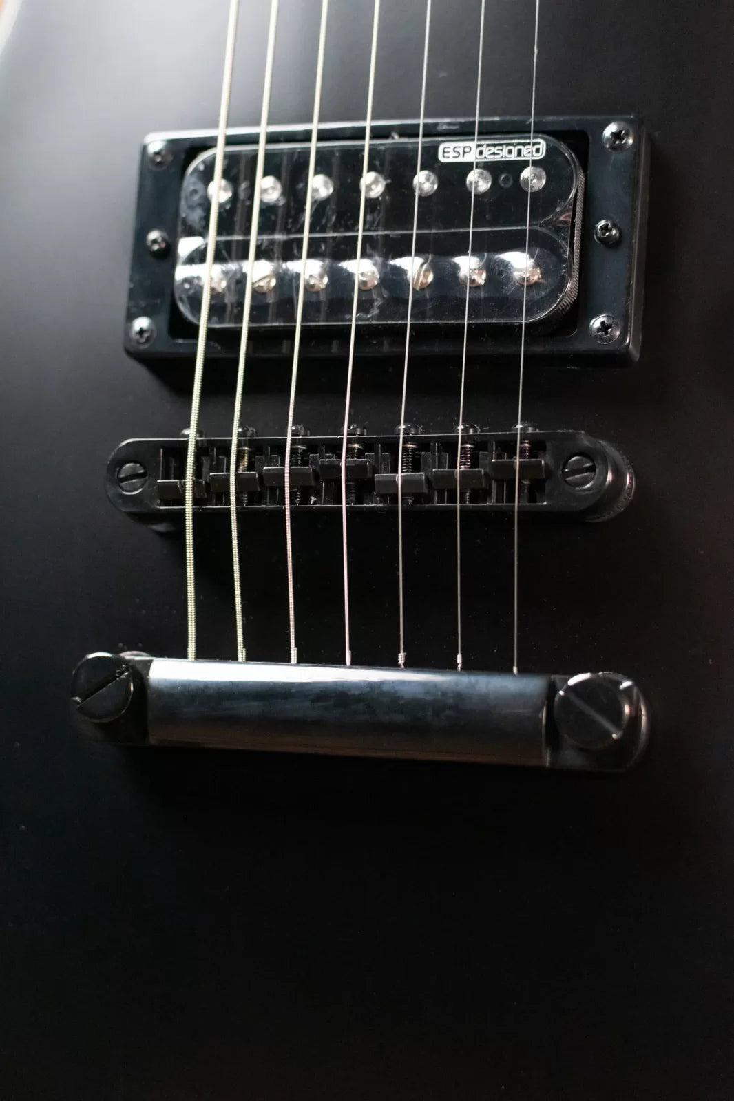 ESP LTD EC-257 Electric Guitar, Black Satin