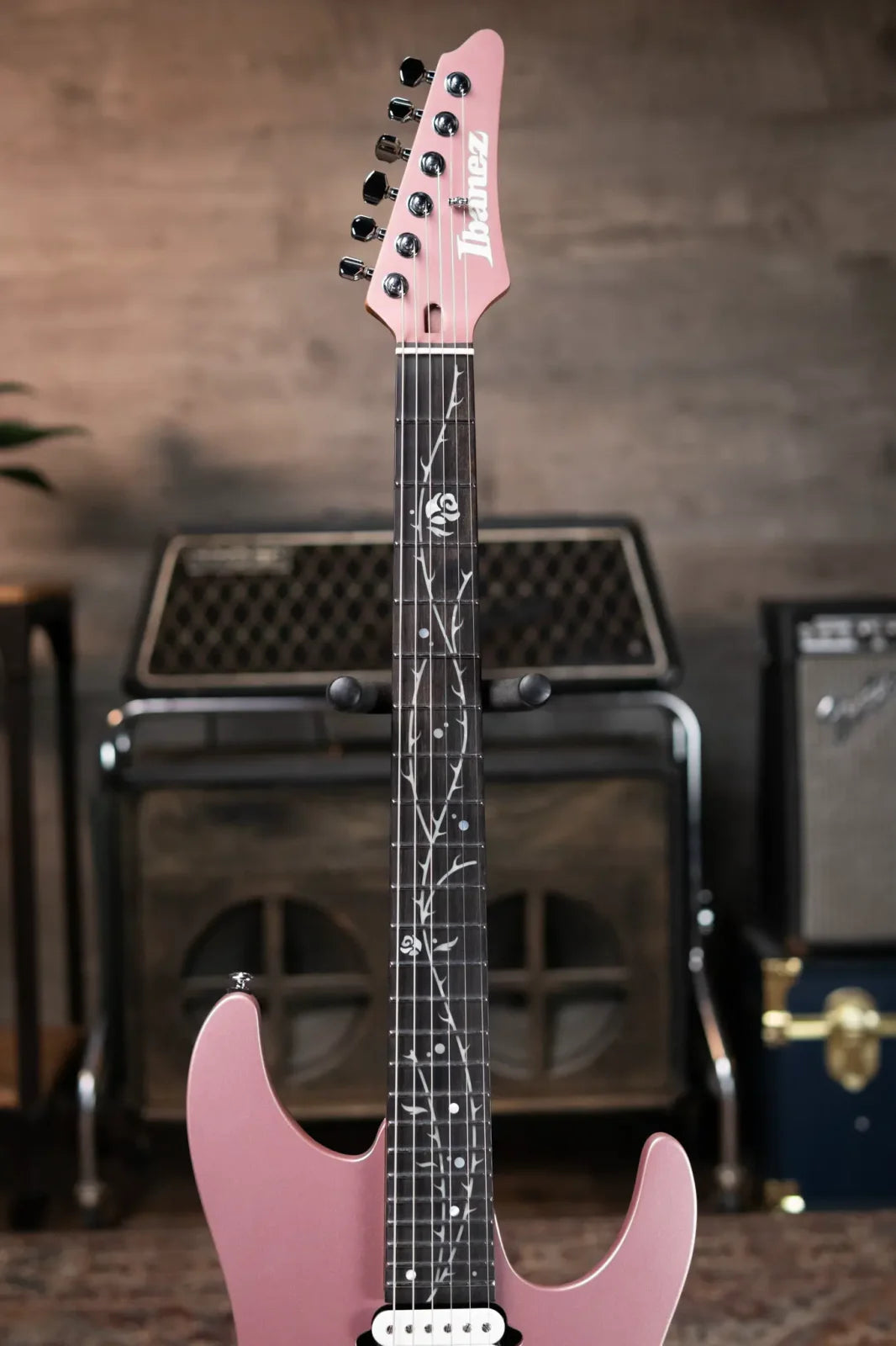 Ibanez TOD10MM Tim Henson Signature Electric Guitar - Metallic Mauve with Gig Bag
