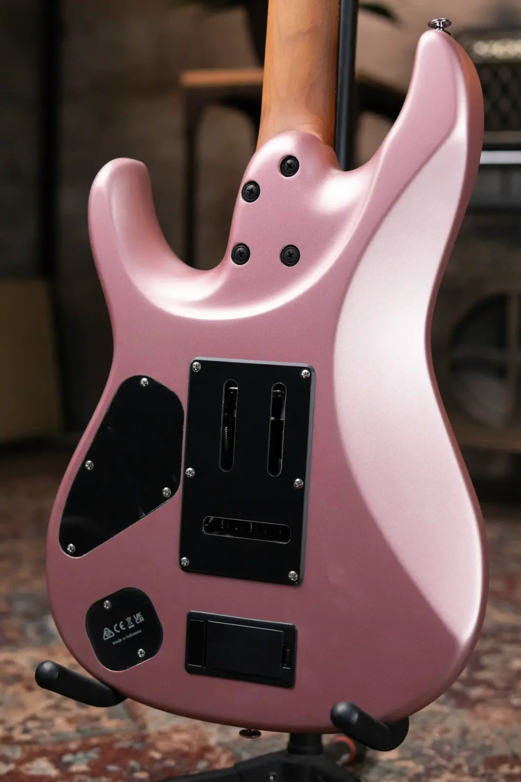 Ibanez TOD10MM Tim Henson Signature Electric Guitar - Metallic Mauve with Gig Bag