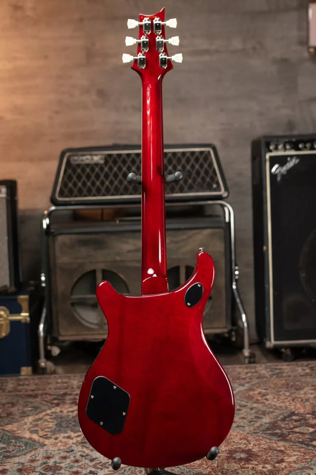 PRS S2 McCarty 594 Electric Guitar - Fire Red Burst with Gig Bag