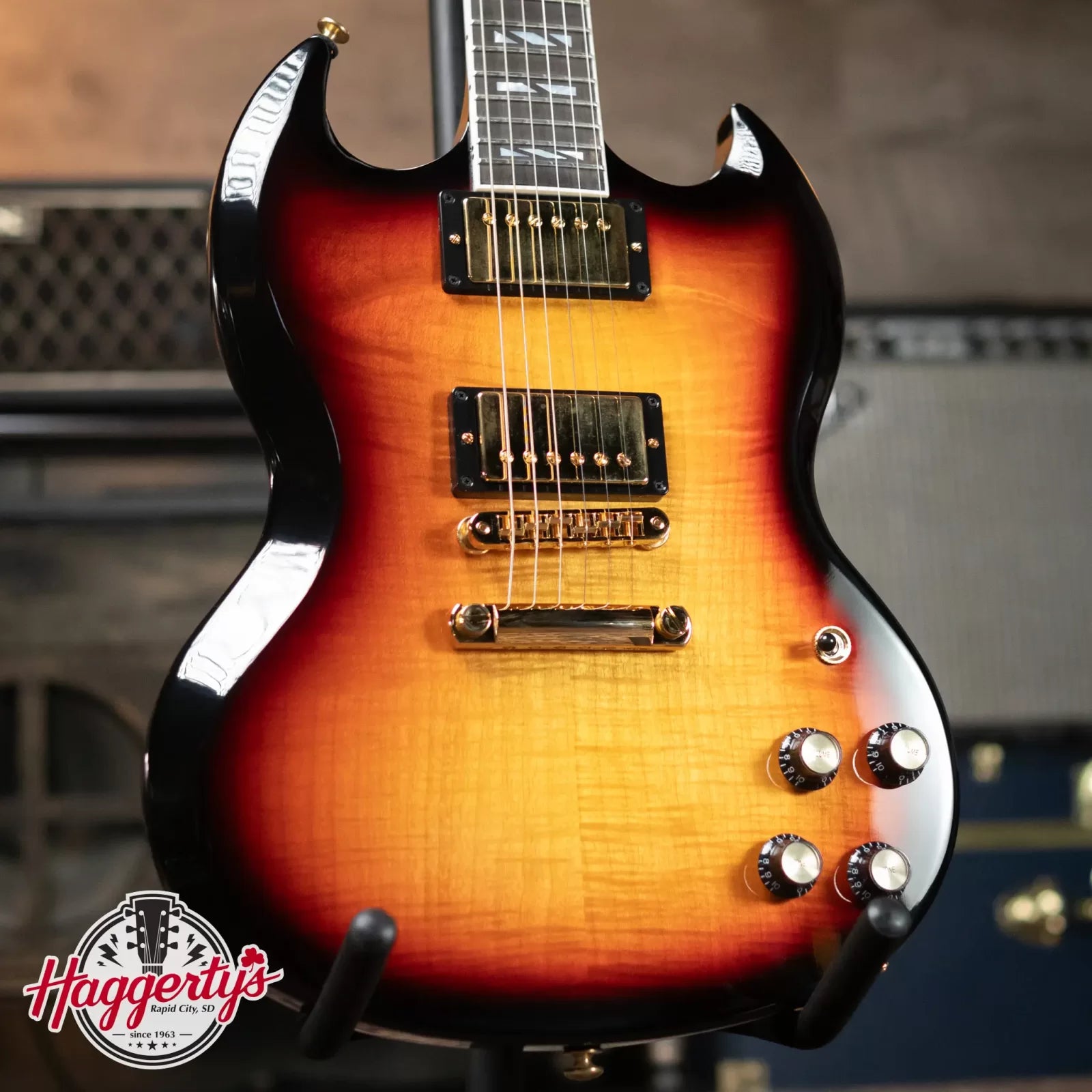 Gibson SG Supreme - Fireburst with Hardshell Case