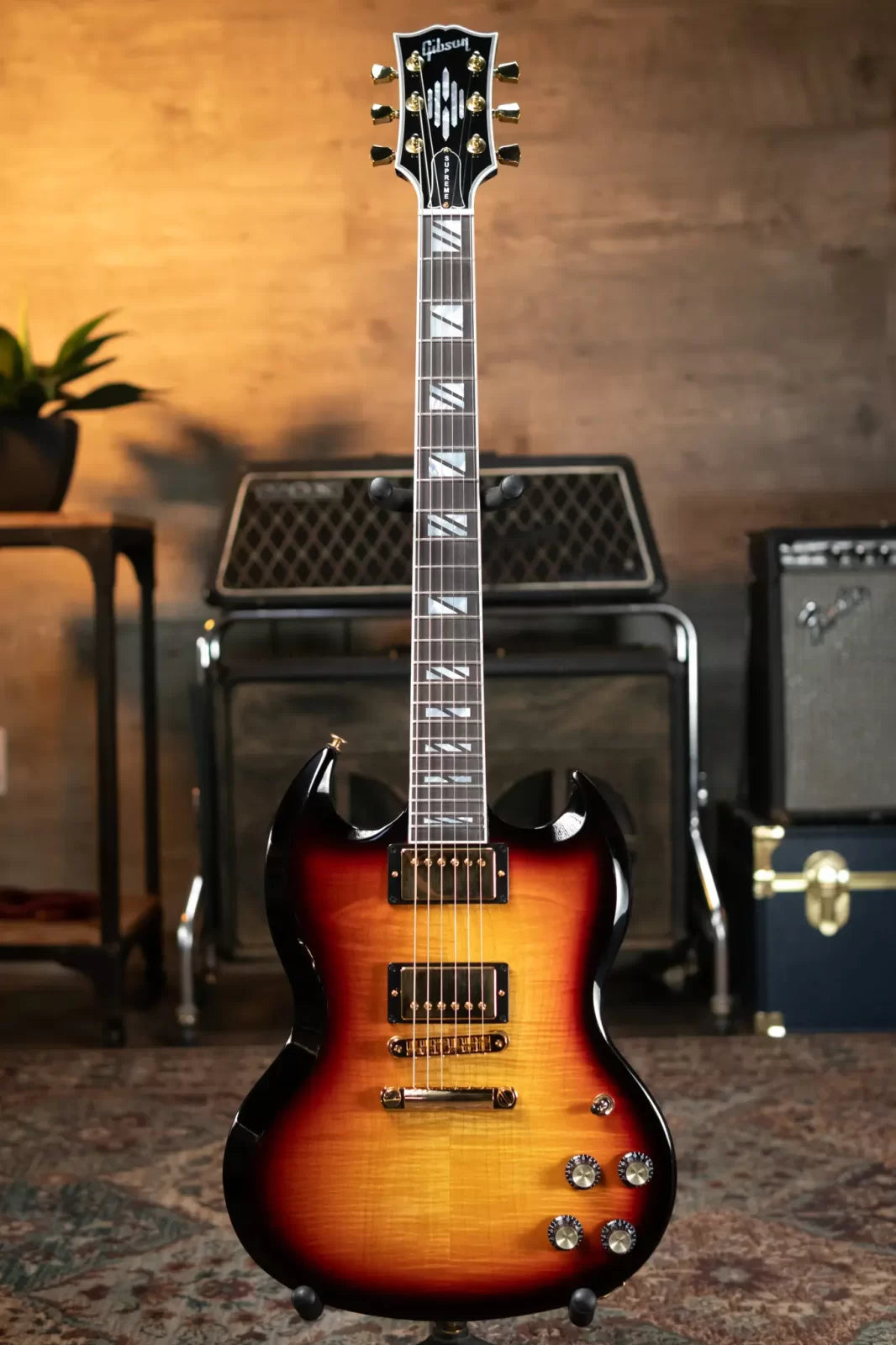 Gibson SG Supreme - Fireburst with Hardshell Case