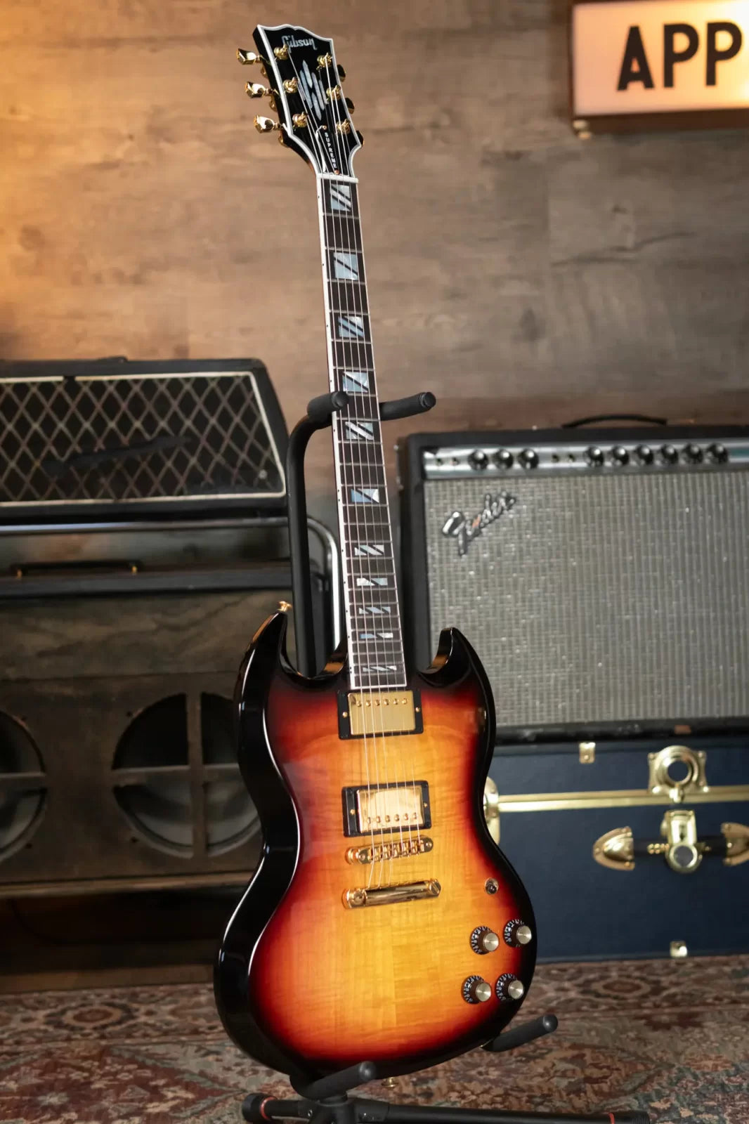 Gibson SG Supreme - Fireburst with Hardshell Case