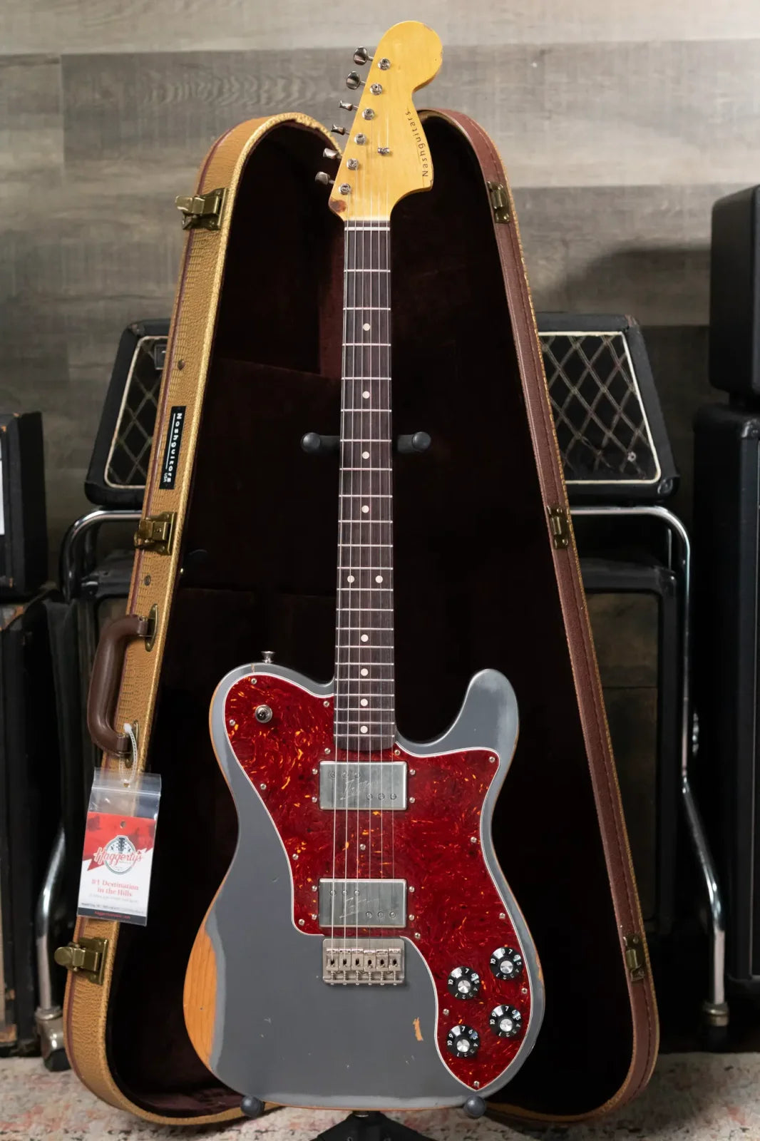 Nash T-72DLX - Medium Aged Charcoal Frost Metallic with Hardshell Case