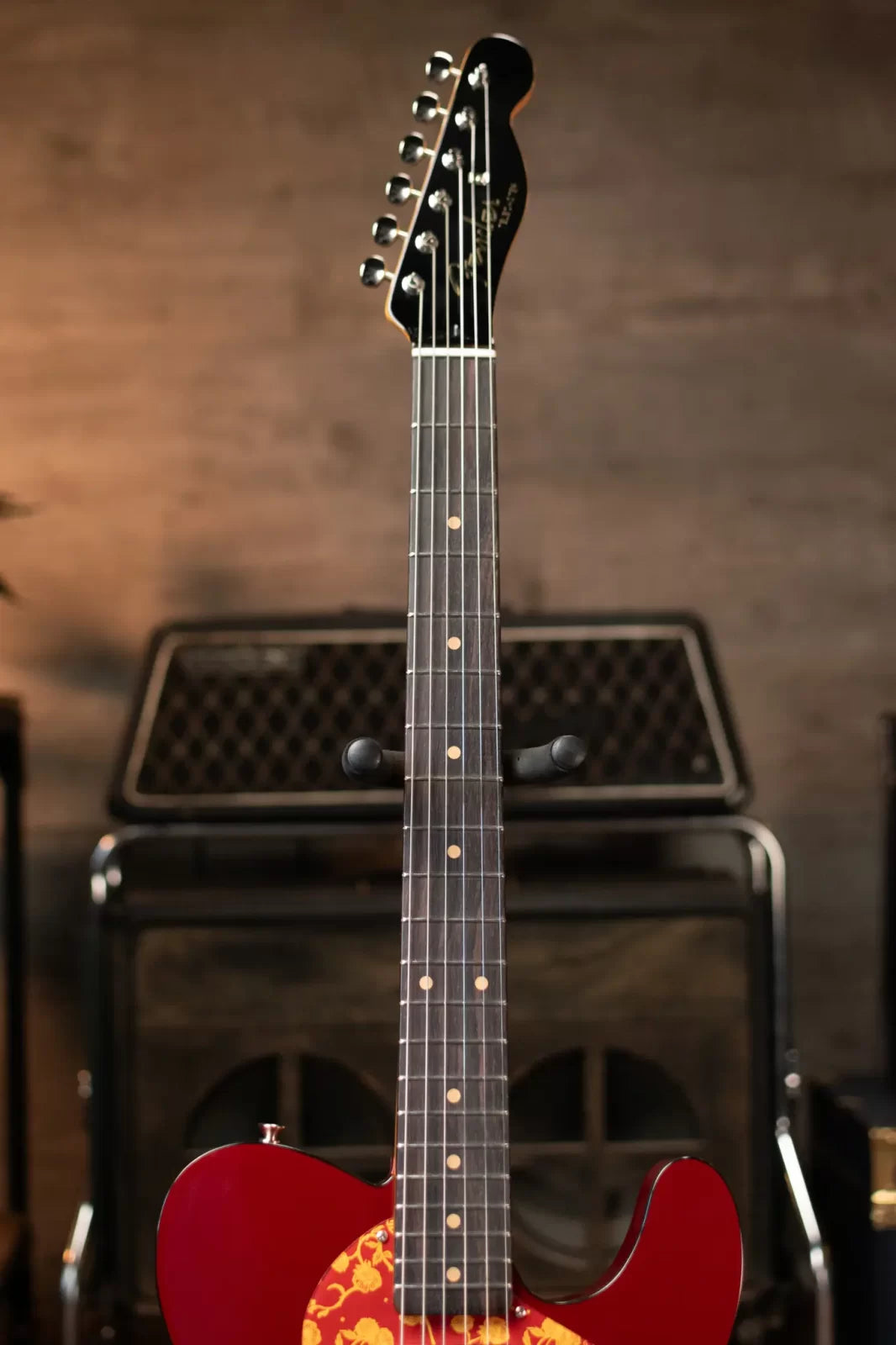 Fender Limited Edition Raphael Saadiq Telecaster - Dark Metallic Red with Hardshell Case