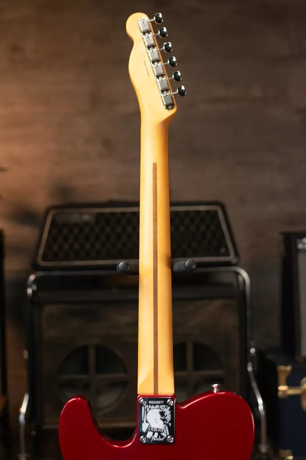 Fender Limited Edition Raphael Saadiq Telecaster - Dark Metallic Red with Hardshell Case